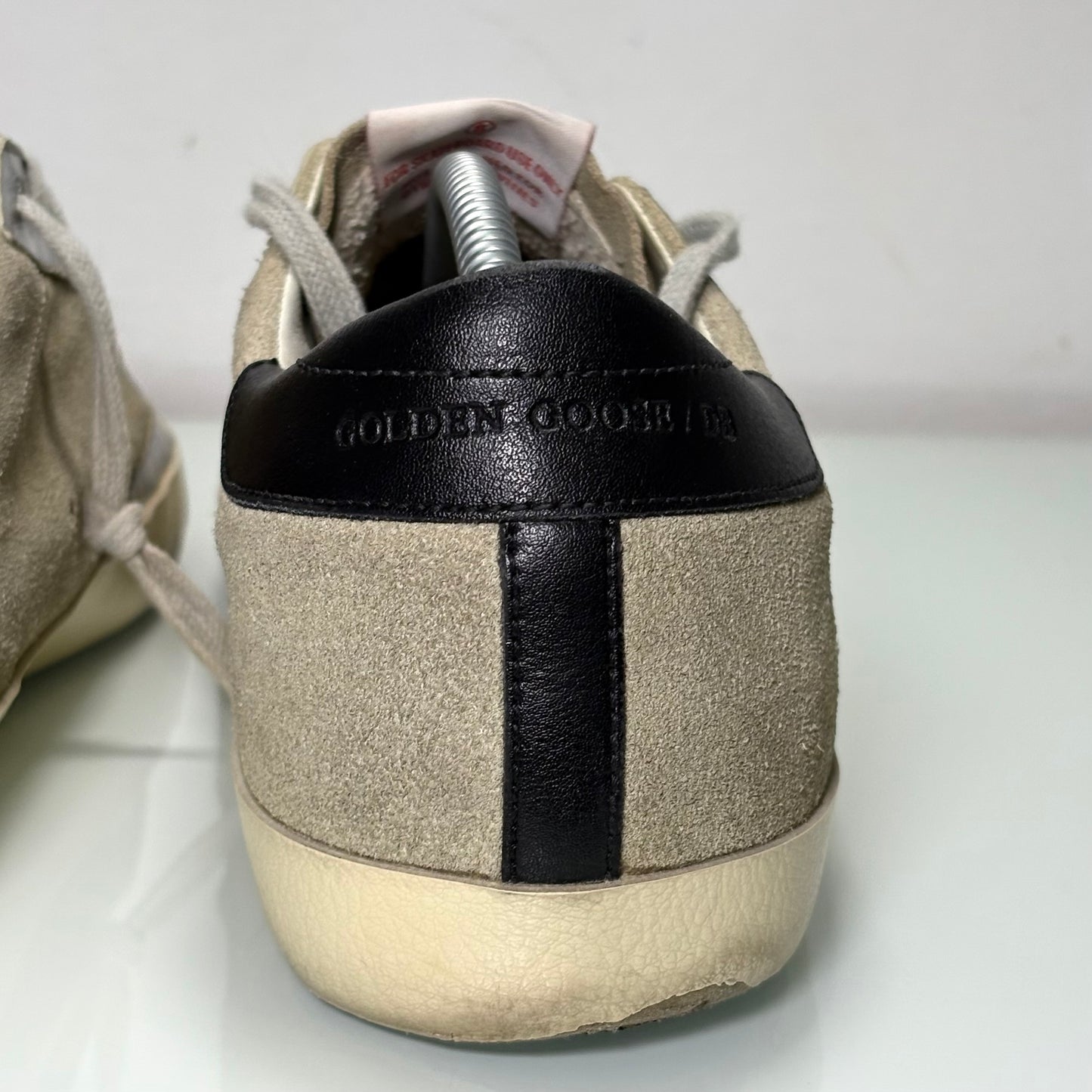 Golden goose Superstar Grigio topo e Stella nera 42