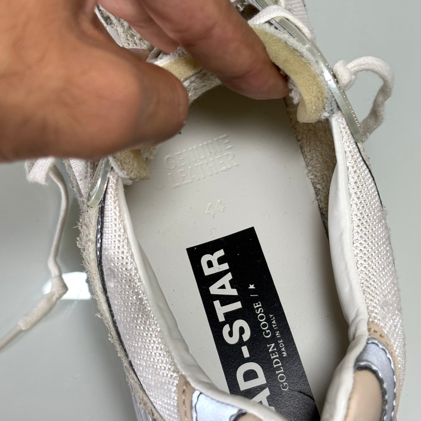 Golden goose Dadstar bianco sporco/ grigio 44