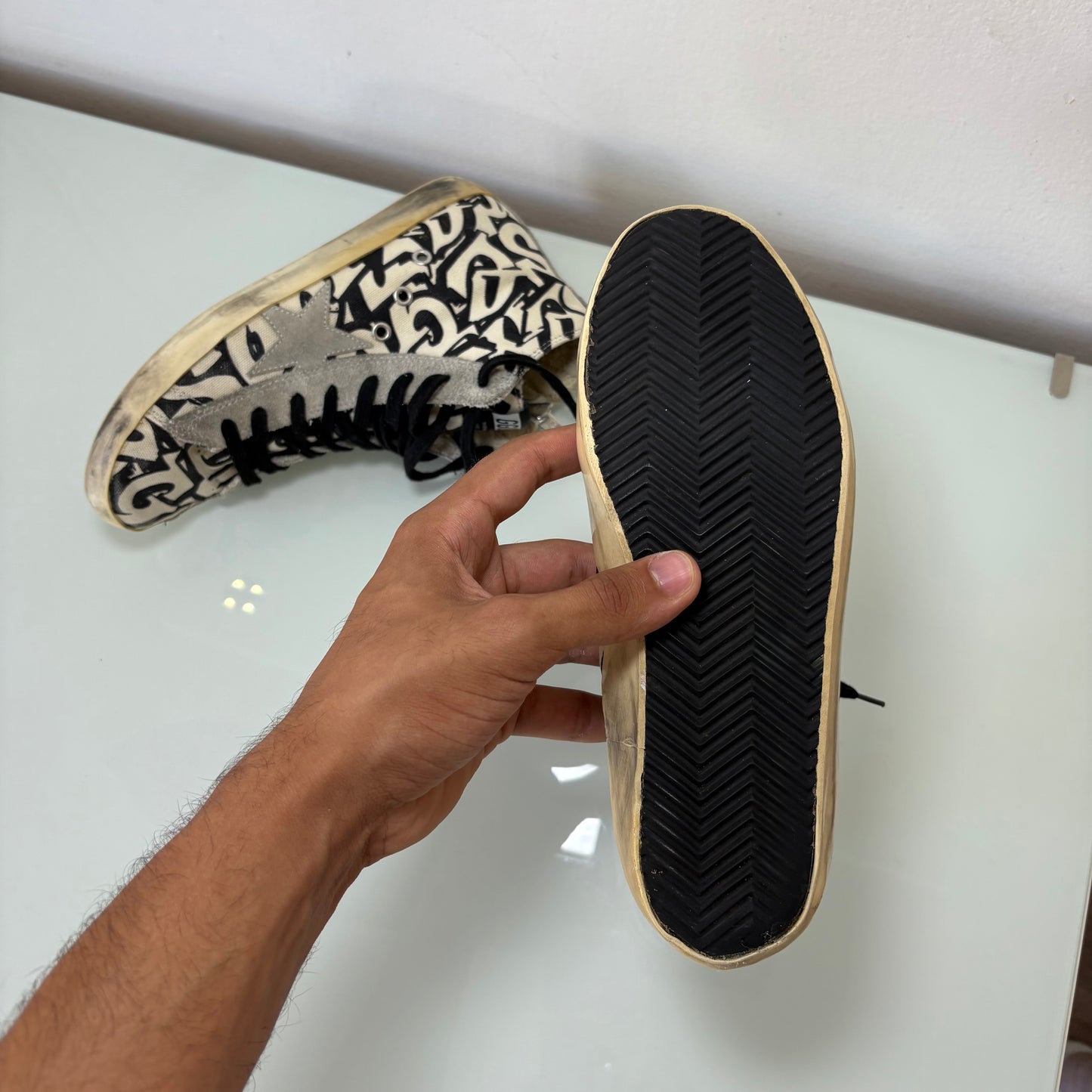 Golden goose Francy White/ Black taglia 38