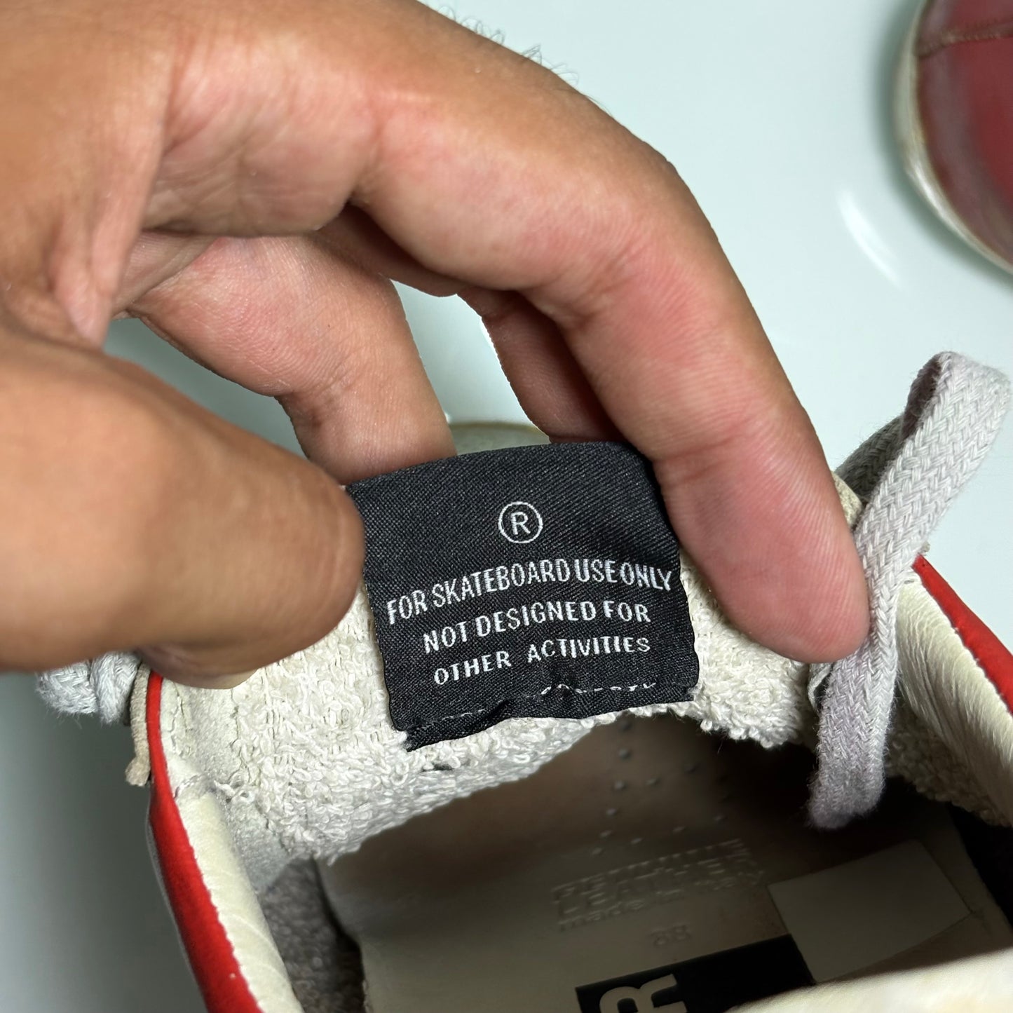 Golden goose Superstar rosso e argento 38