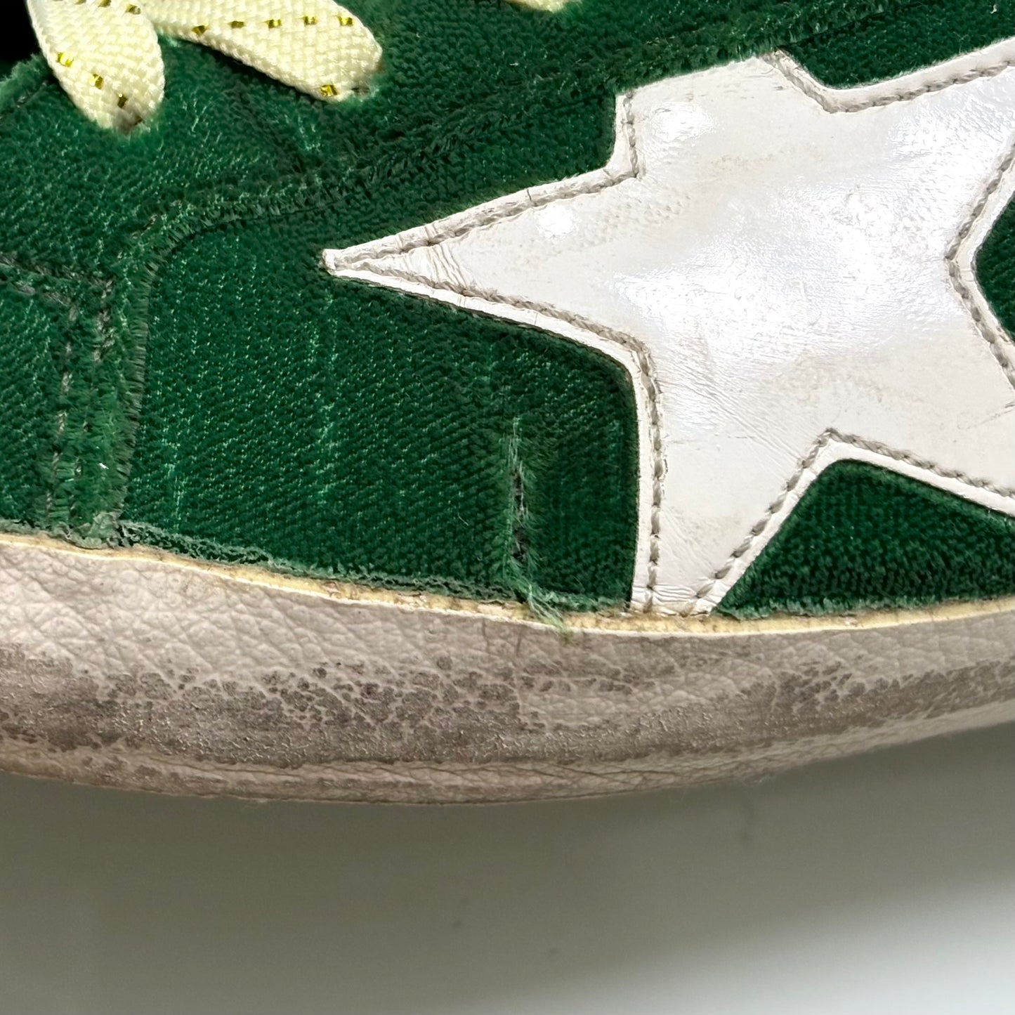Golden goose Superstar verde 36