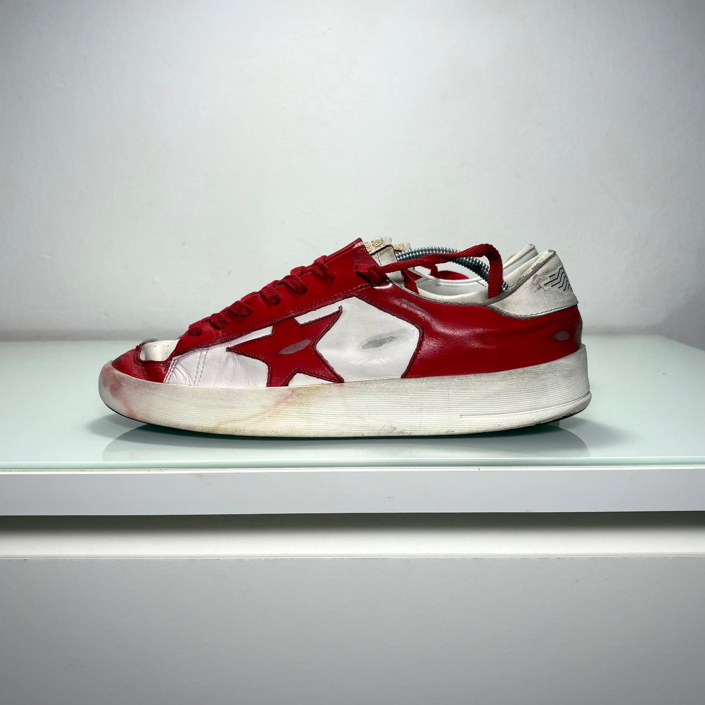 Golden goose Stardan bianche e rosse 42