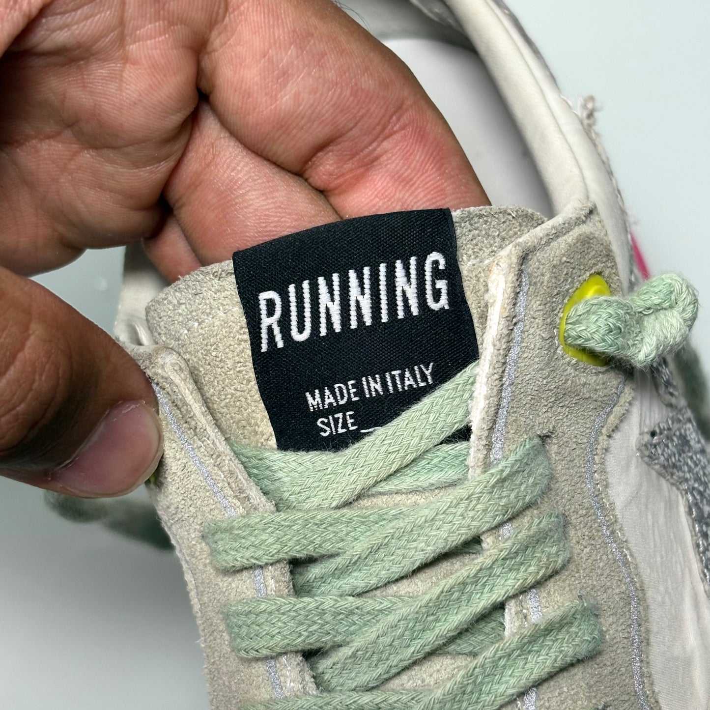 Golden goose Running/sole grigio bianco 39