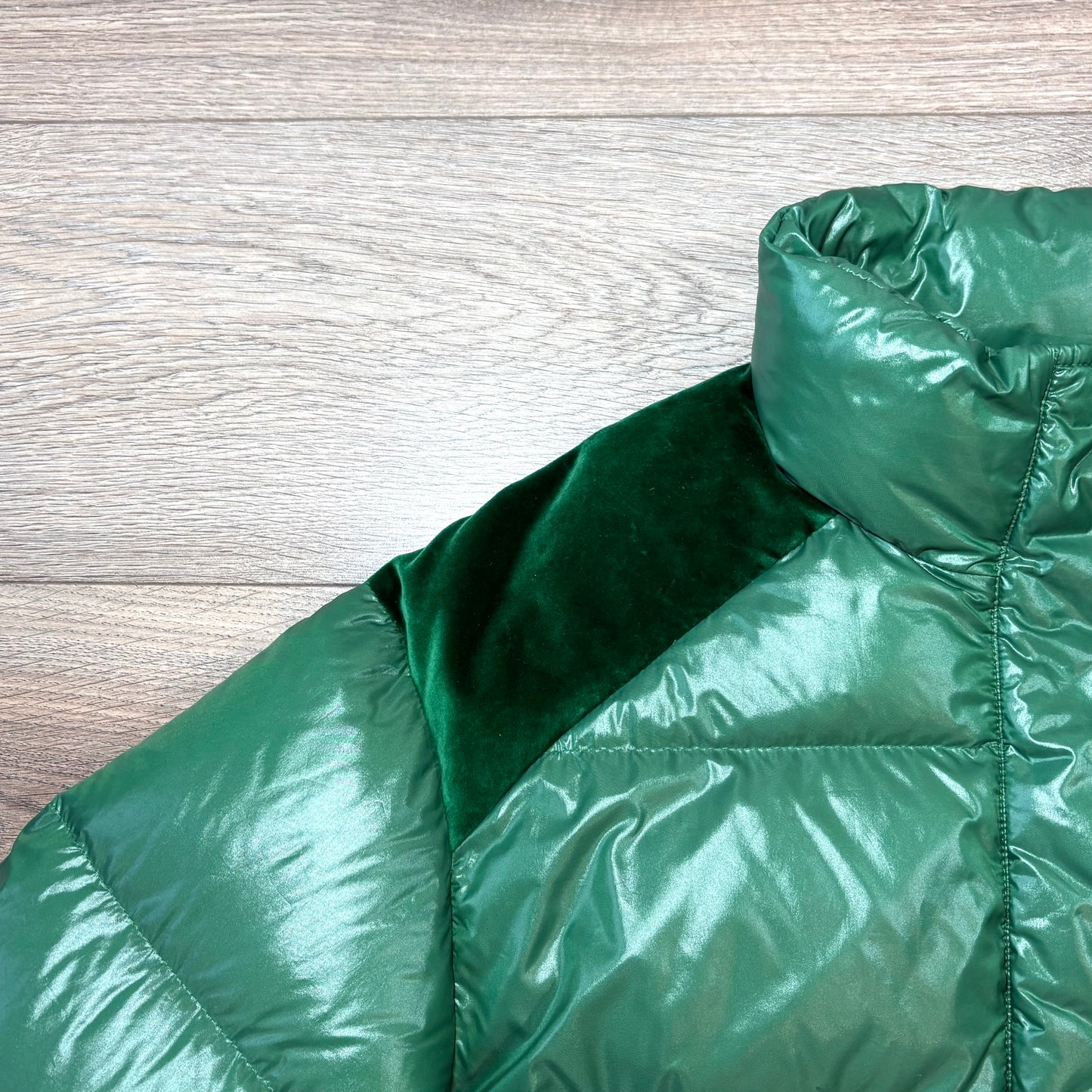 Moncler chouette verde taglia 0 (XS)