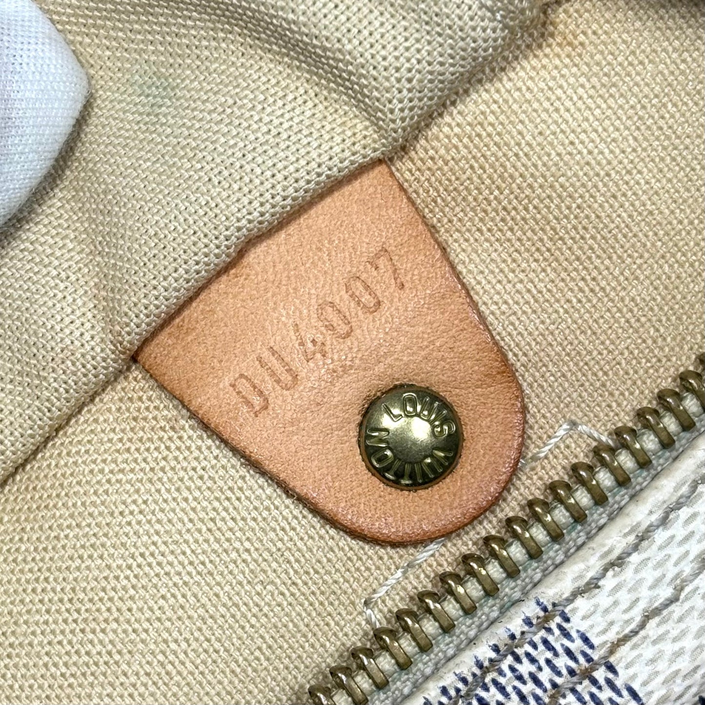 Louis Vuitton Speedy 30 Damier Azur