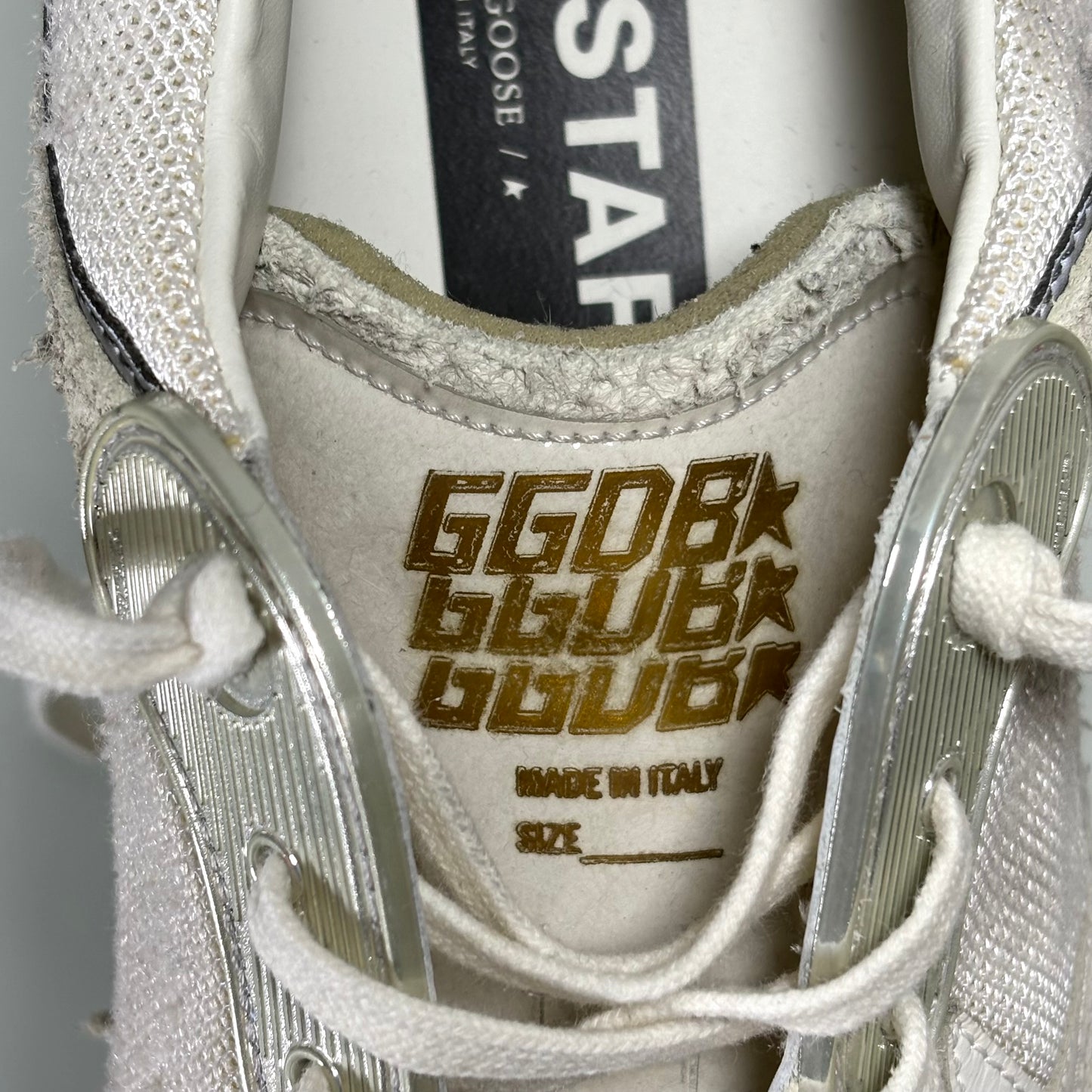 Golden goose Dadstar bianco sporco/ grigio 44
