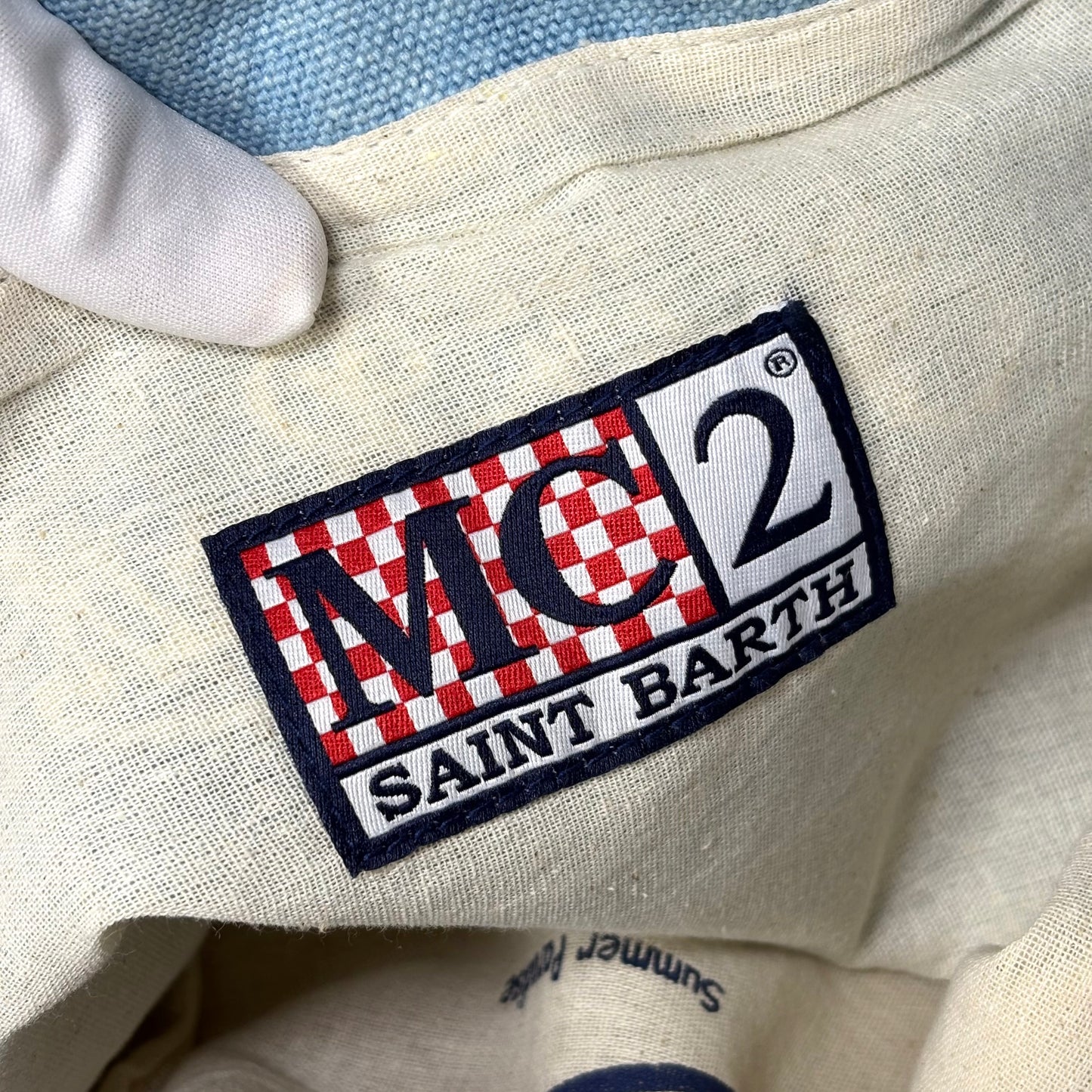 MC2Saint Barth zaino boath azzurro