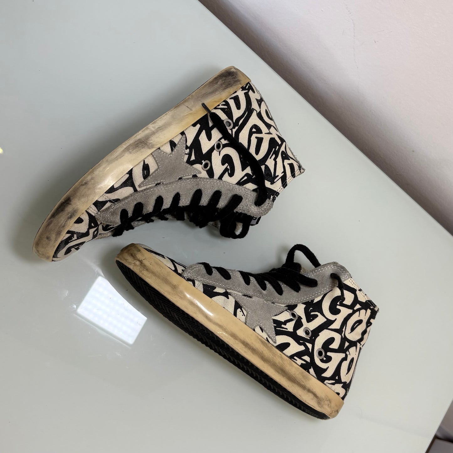 Golden goose Francy White/ Black taglia 38