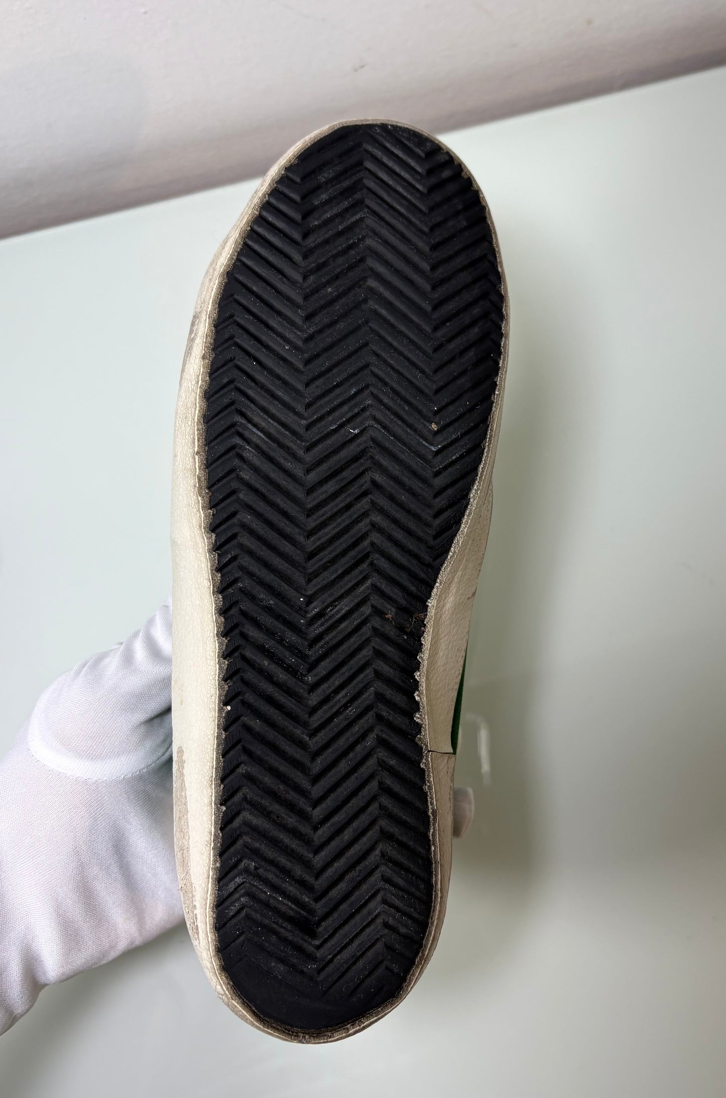 Golden goose Superstar verde 36