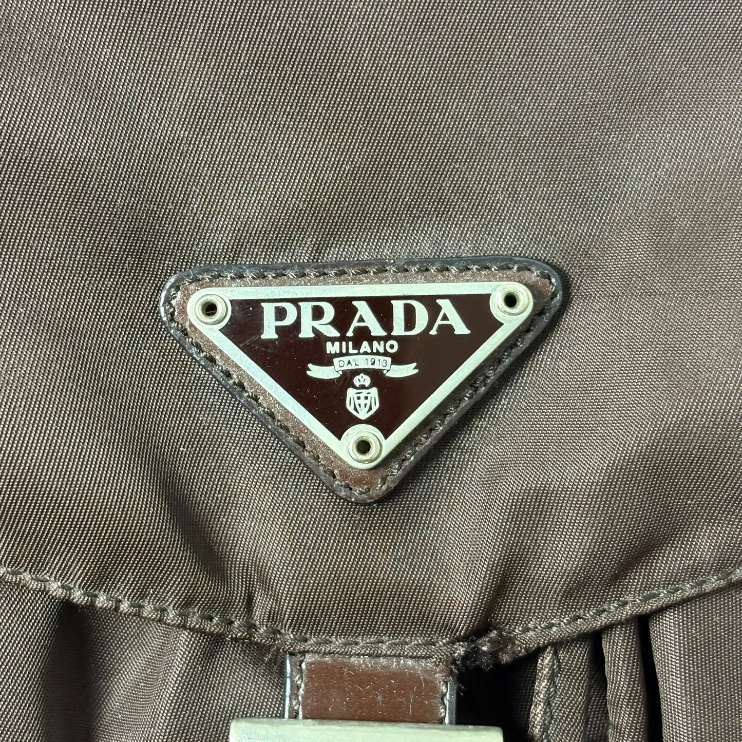 Zaino Prada Re-Nylon Marrone