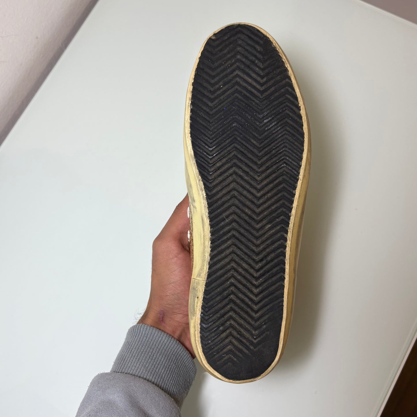 Golden goose Superstar oro paillettes 38