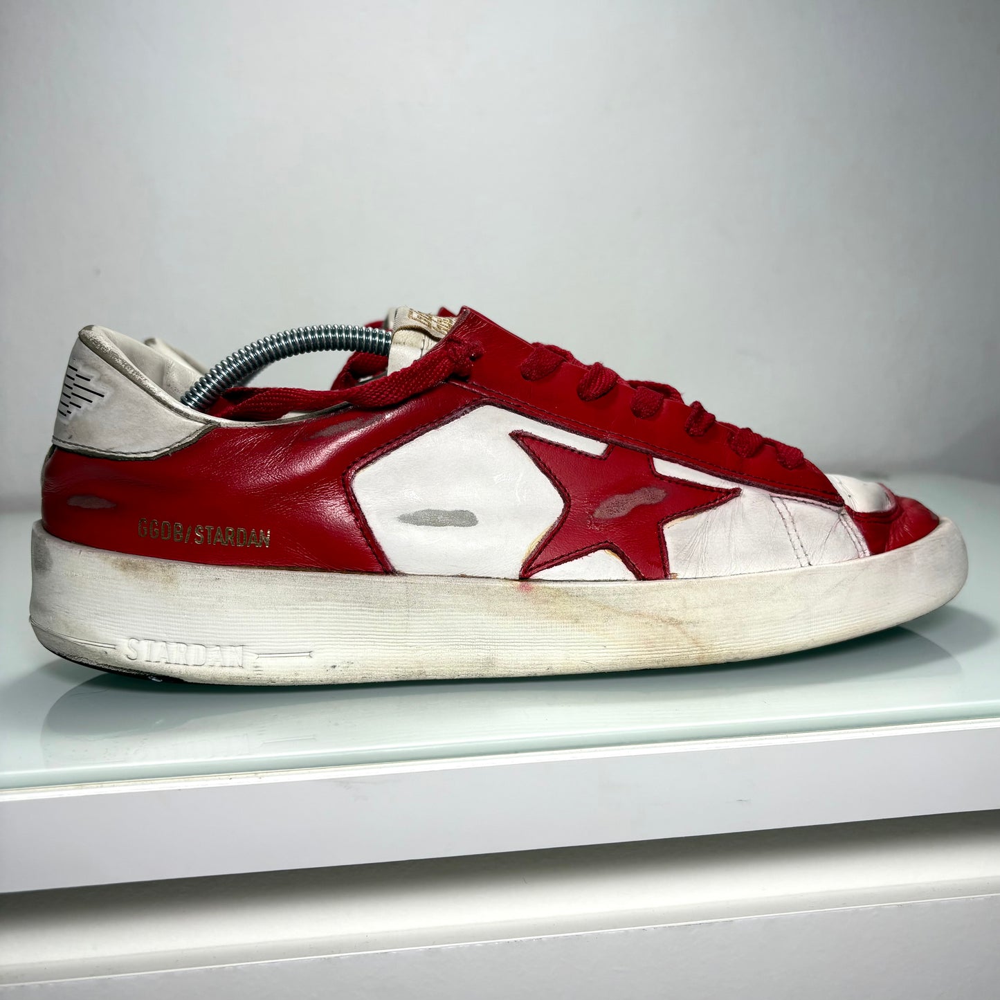 Golden goose Stardan bianche e rosse 42