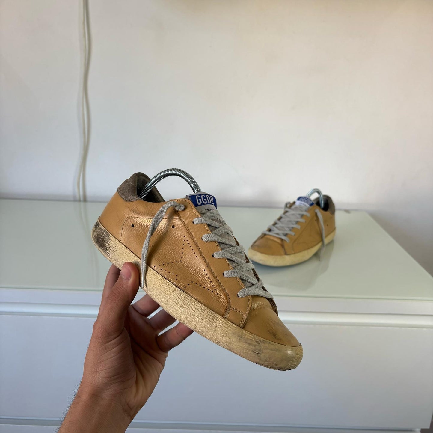 Golden goose Superstar Senape 39