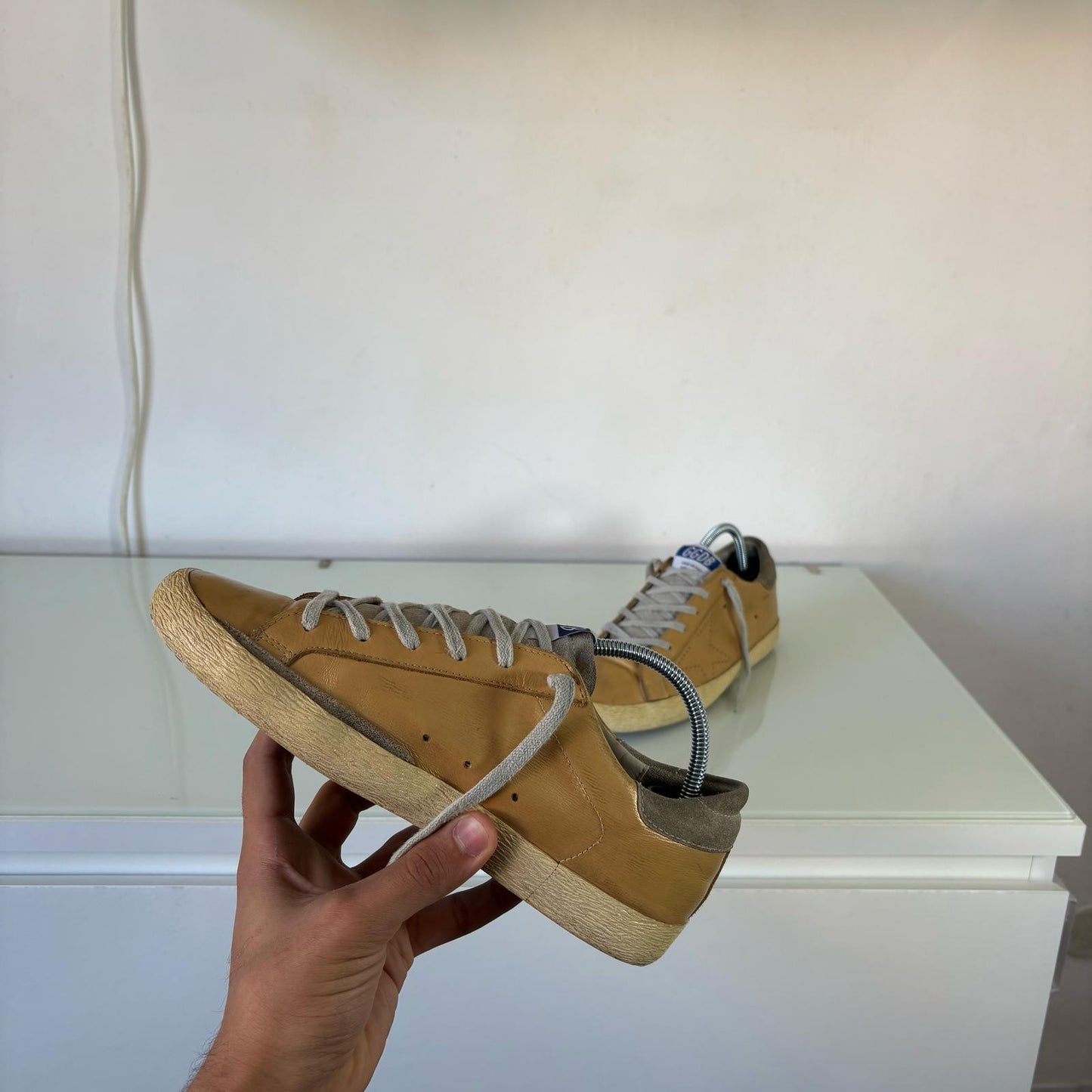 Golden goose Superstar Senape 39