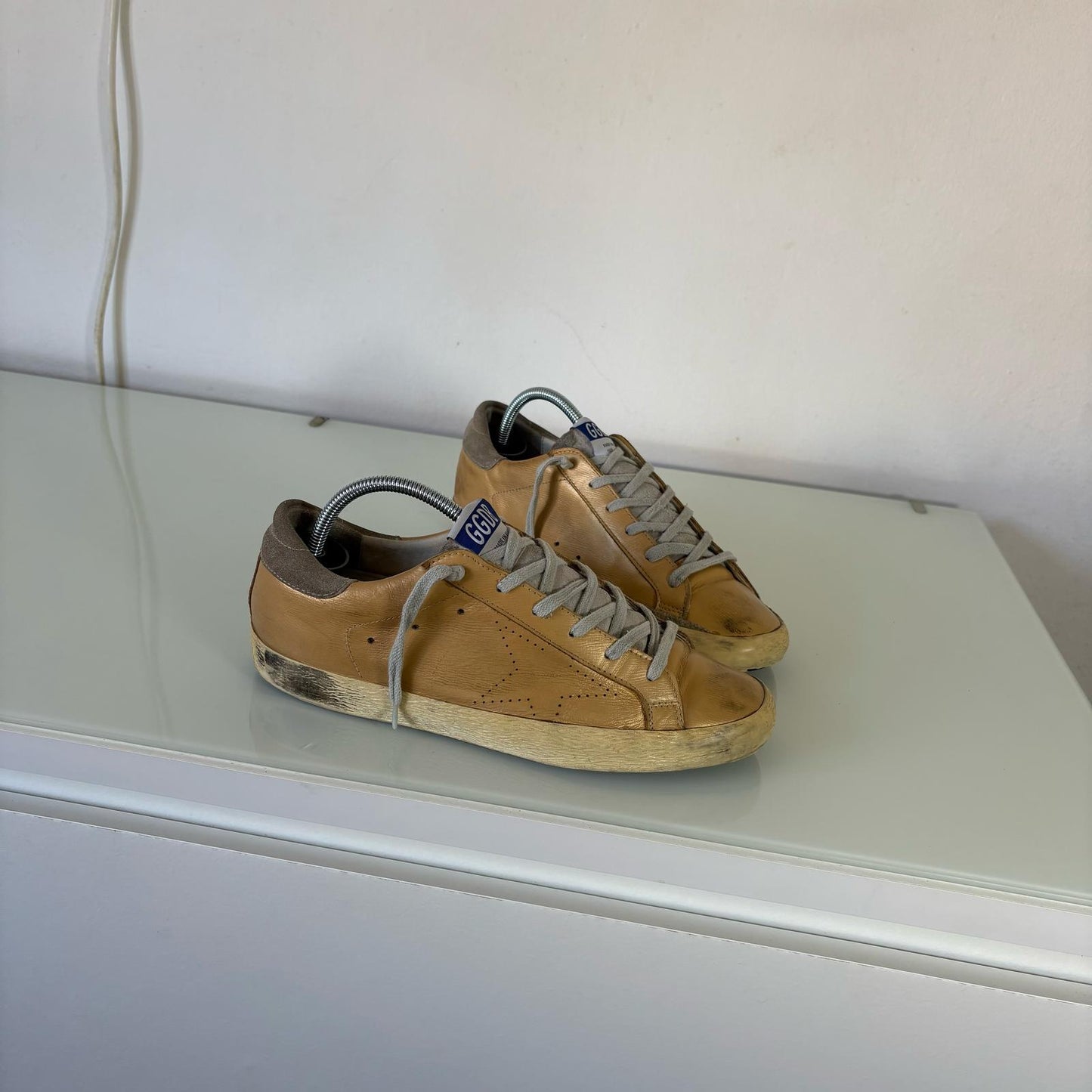 Golden goose Superstar Senape 39