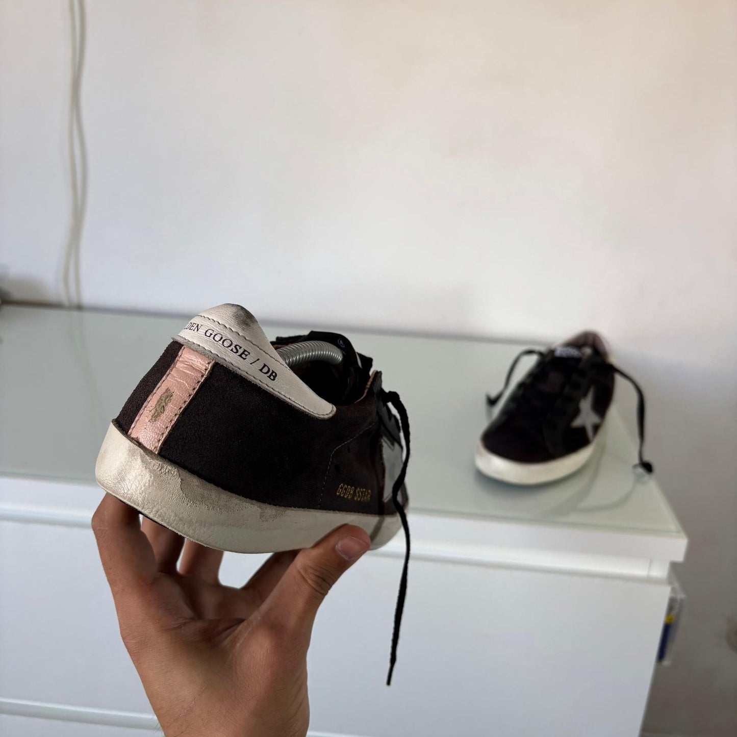 Golden goose Superstar Nere e dettaglia argento e bianchi 38