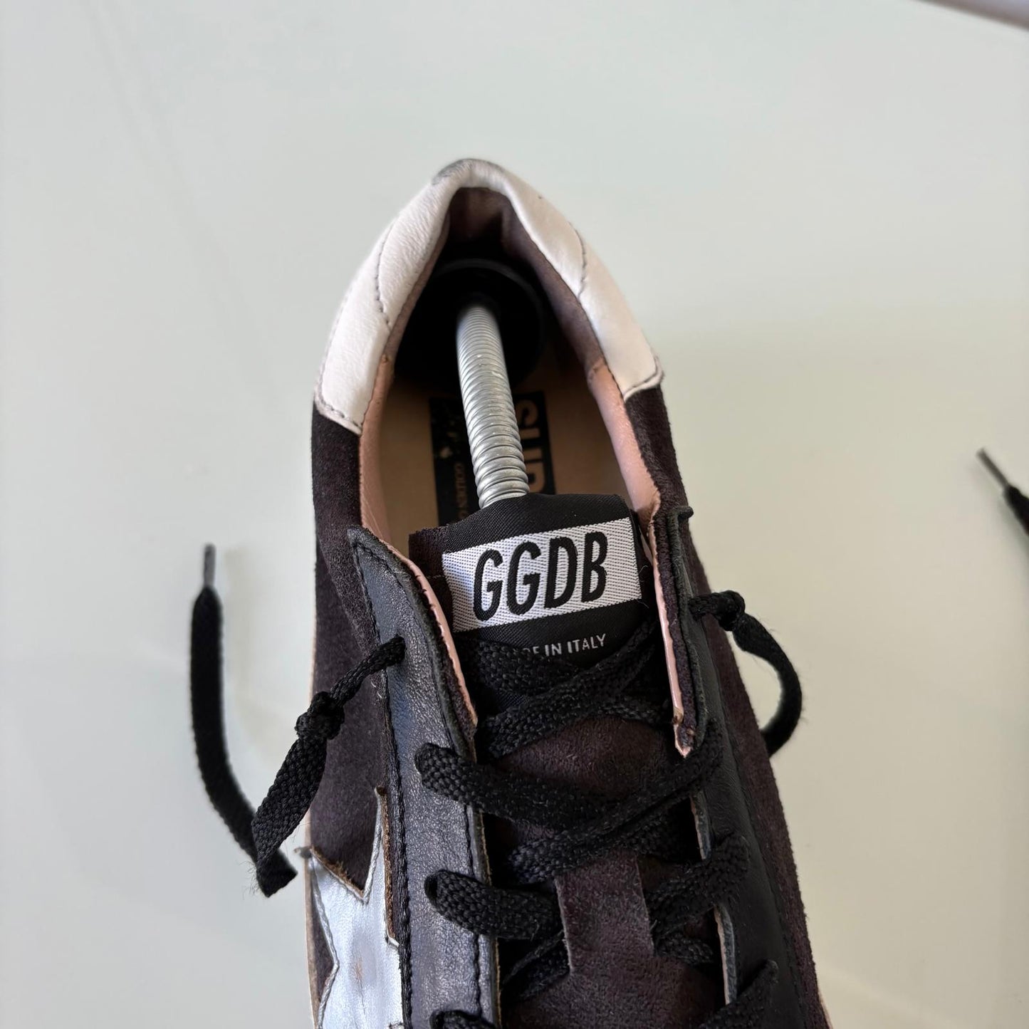 Golden goose Superstar Nere e dettaglia argento e bianchi 38