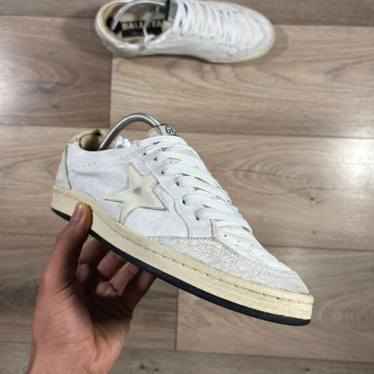 Golden goose Ballstar bianco sporco 42
