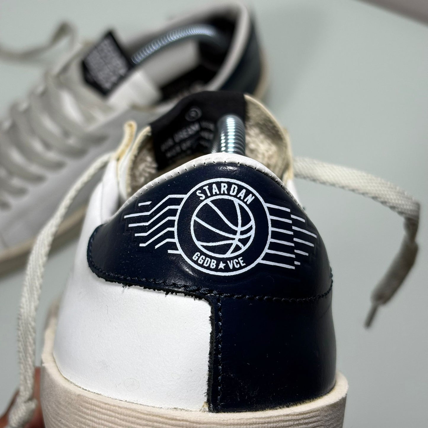 Golden goose Stardan blu e bianche 38