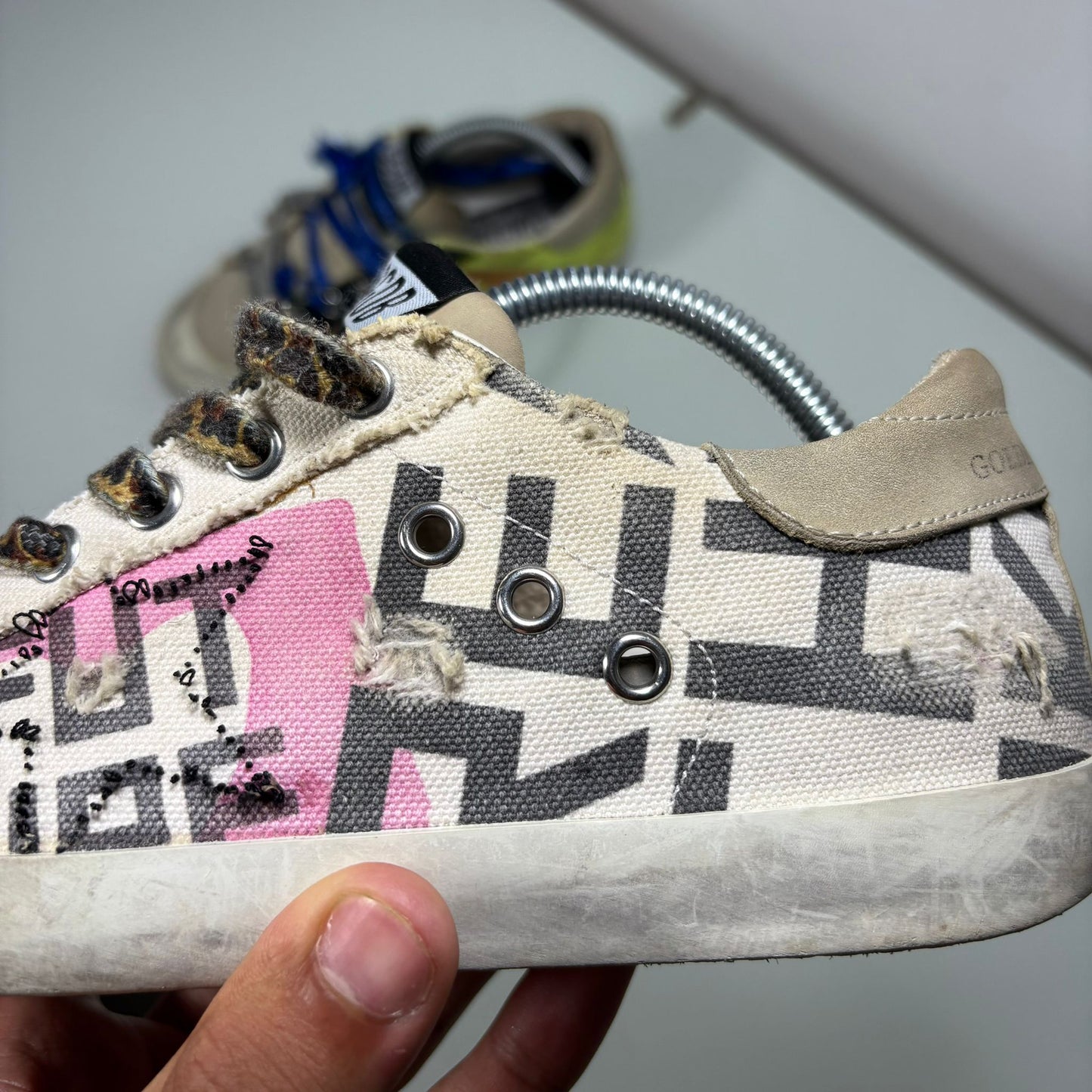 Golden goose Superstar multicolor 35