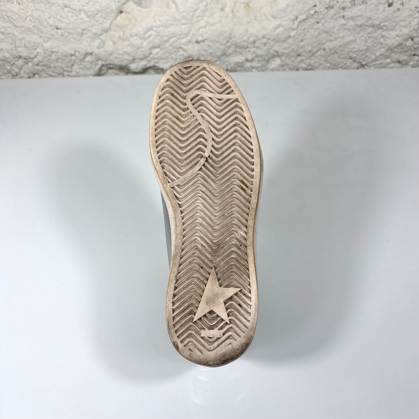 Golden goose Ballstar argento e bianco 36