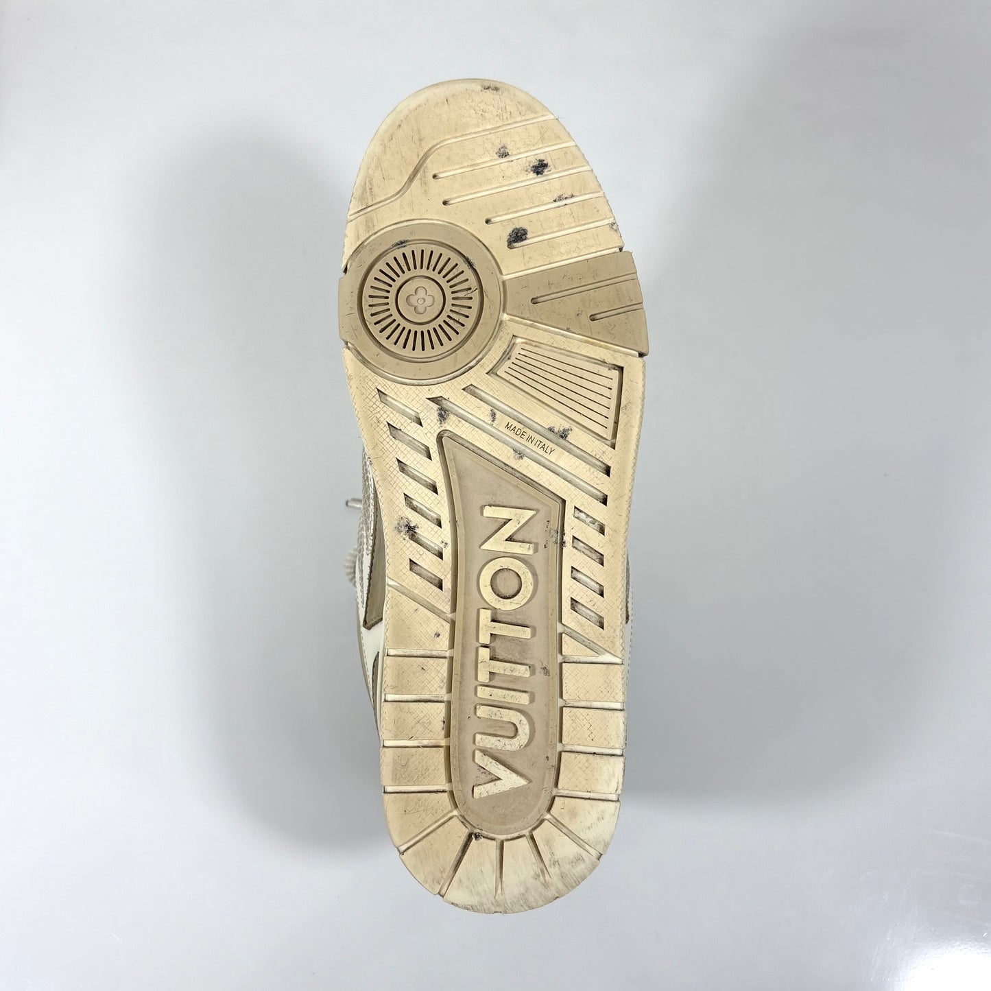 Louis Vuitton Skate beige e bianco 43