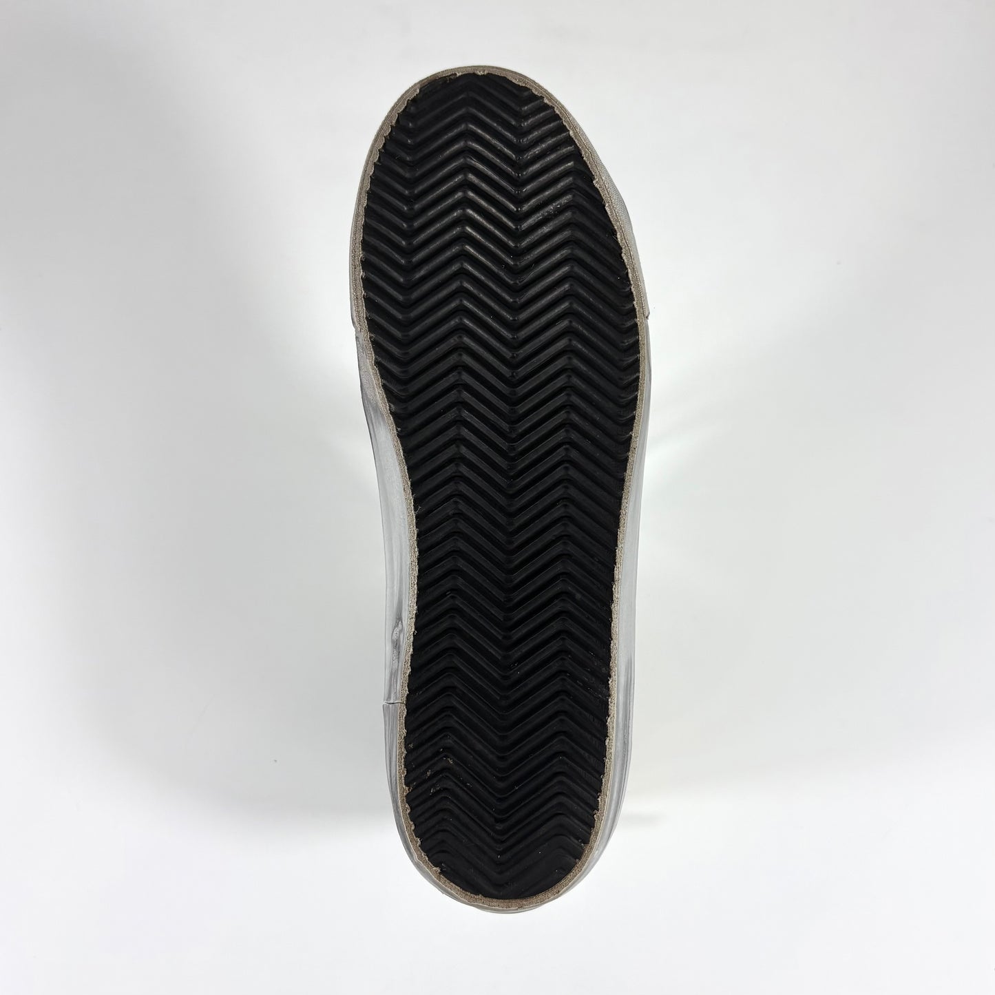 Golden goose Slide bianche con fascia argento, stella e striscia oro 39