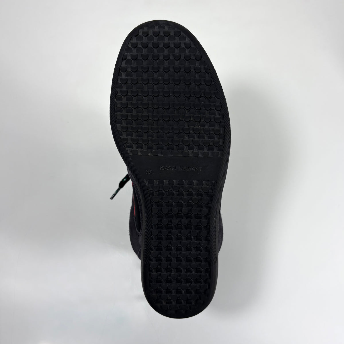 Isabel Marant Buckee nere con inserti rossi 38