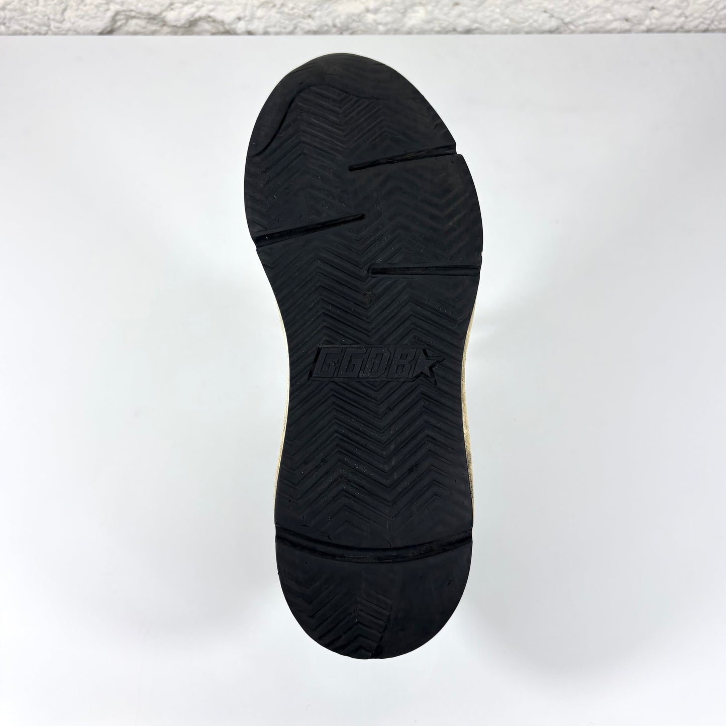 Golden goose Running Sole nere, stella grigia e talloncini bianchi 41