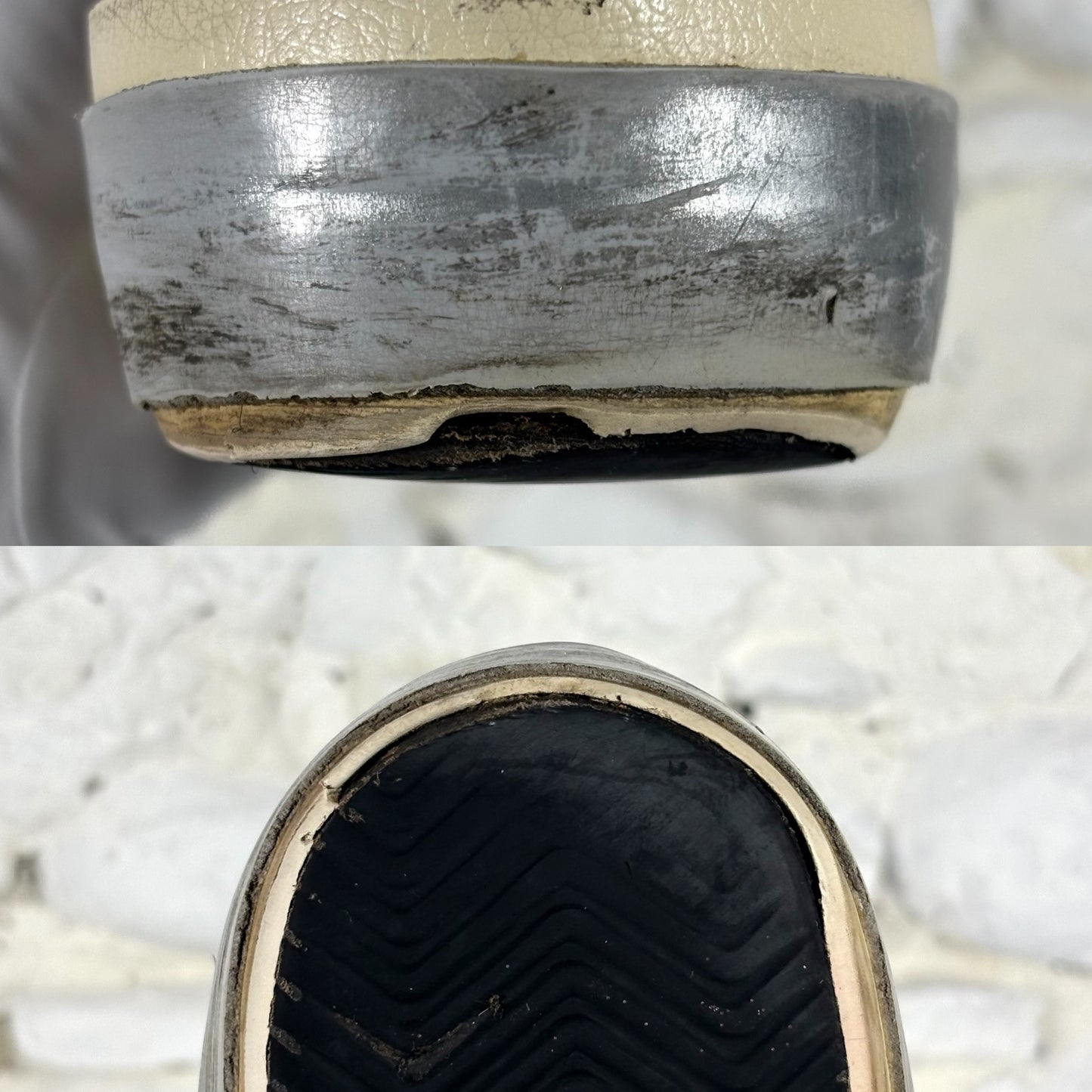 Golden goose Superstar-Penstar argento con stella e talloncini bianchi 41