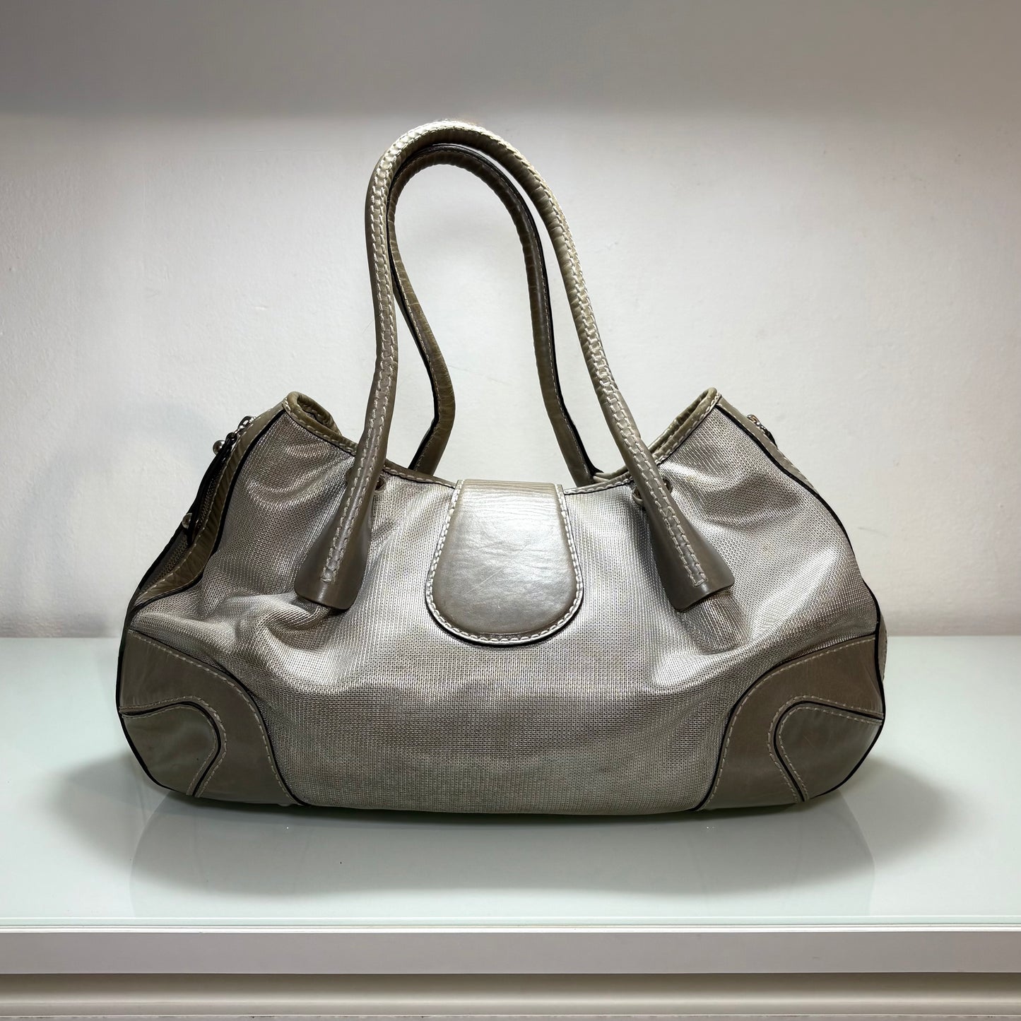 Borsa Fay grigio perla