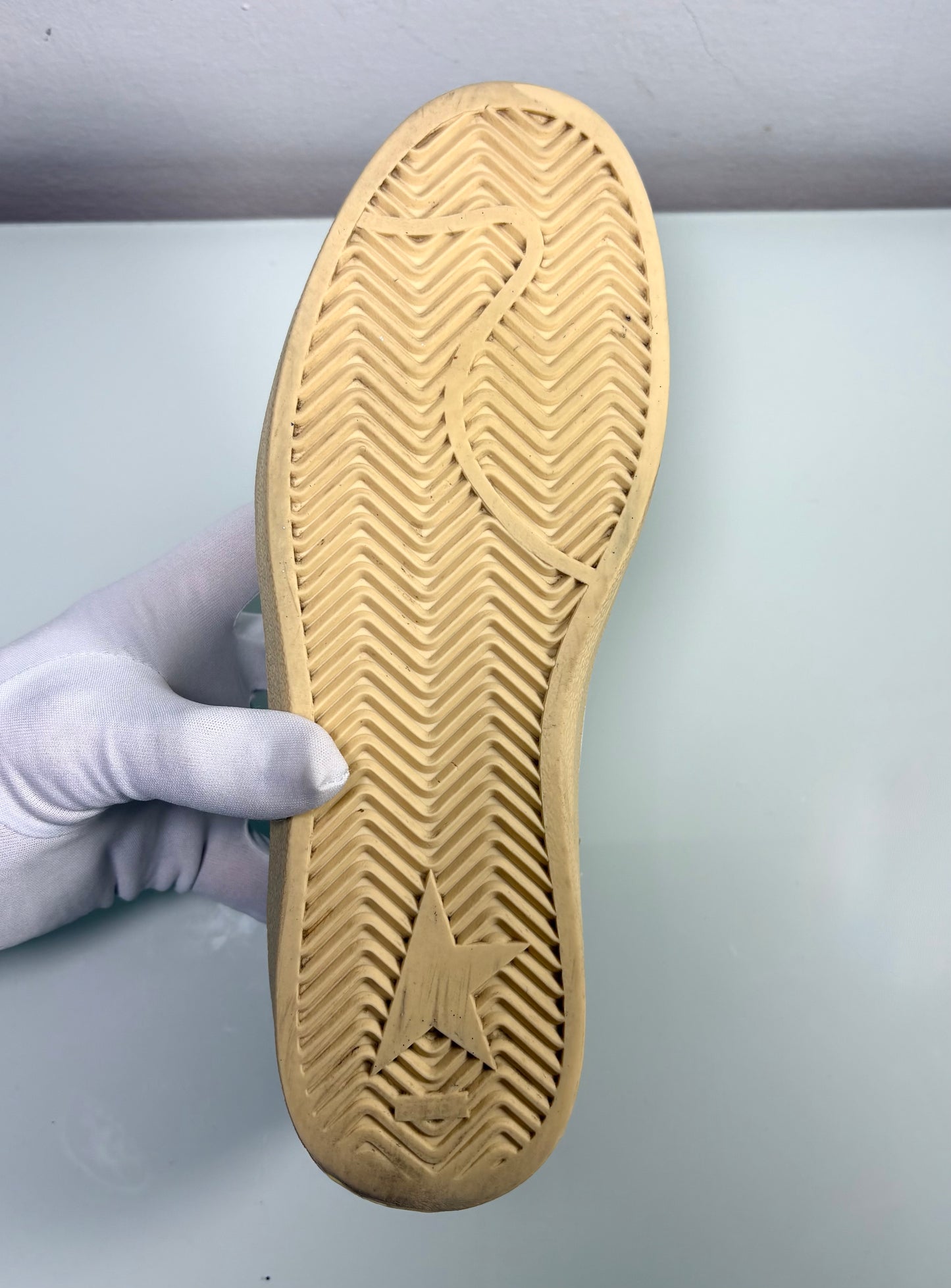 Golden goose Ballstar bianco e tallone argento 39