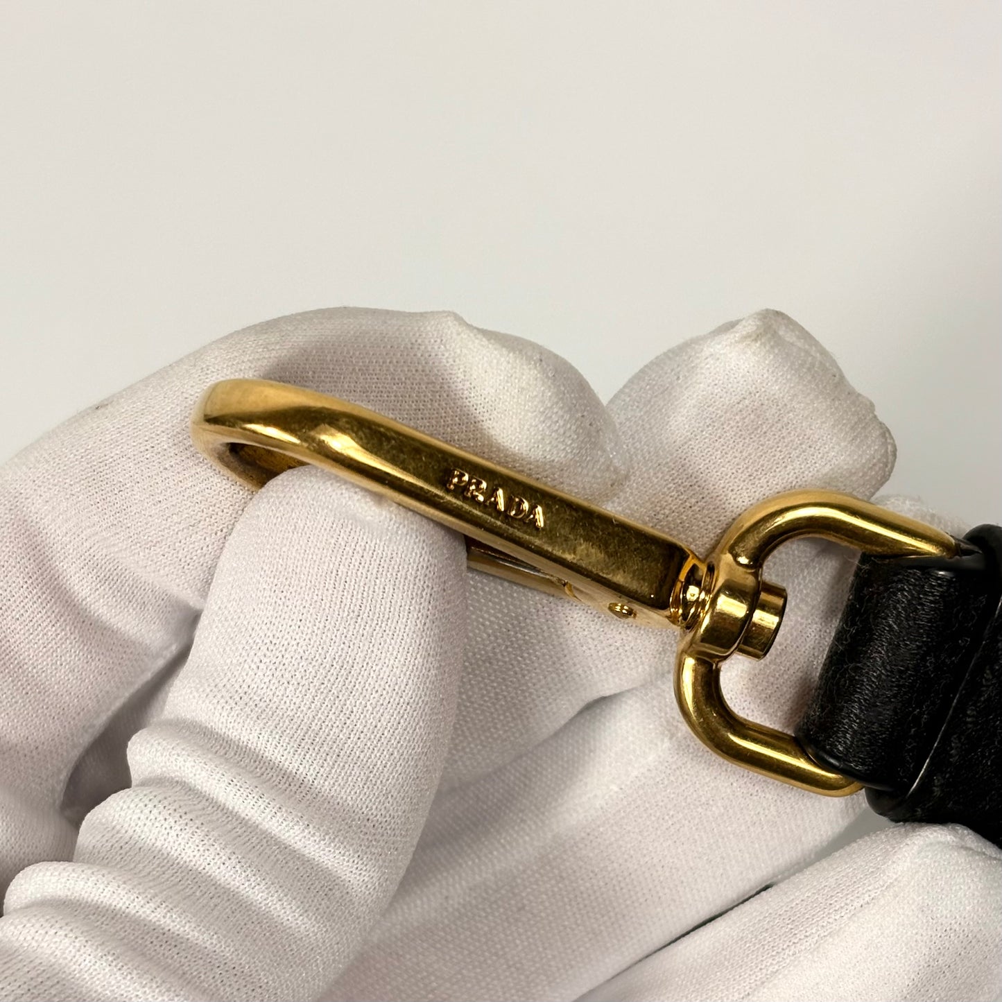 Prada vitello Phenix nera in pelle