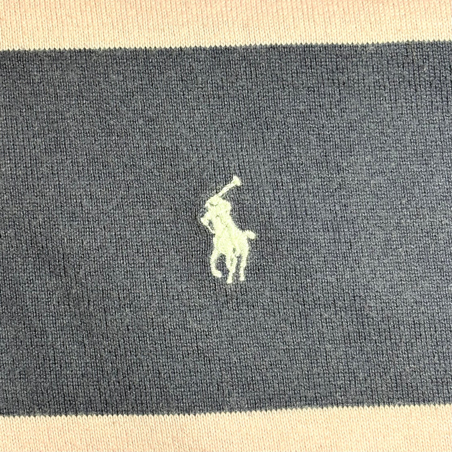 Polo Ralph Lauren maglia a maniche lunghe rosa e blu L