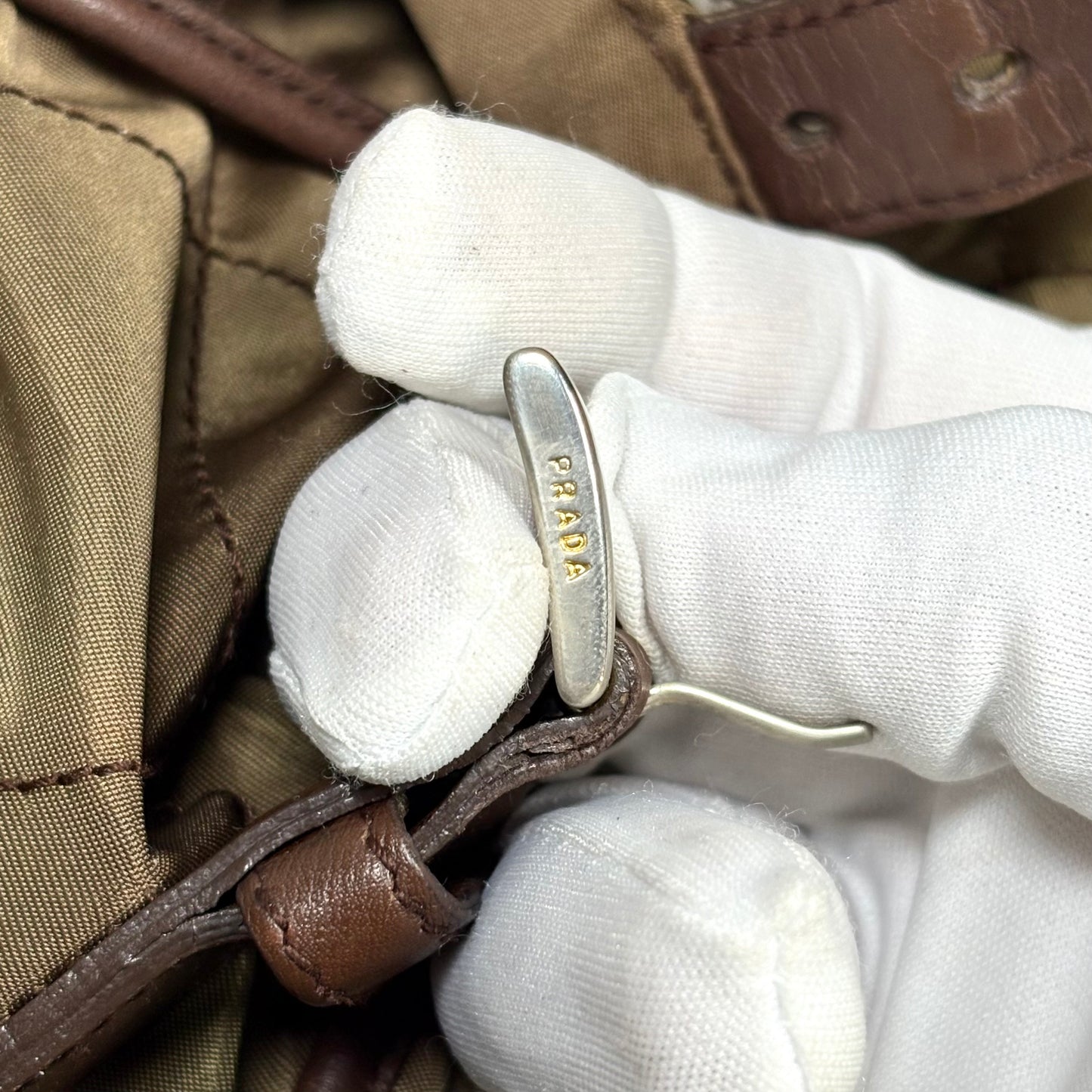 Prada zaino Re-Nylon Brown