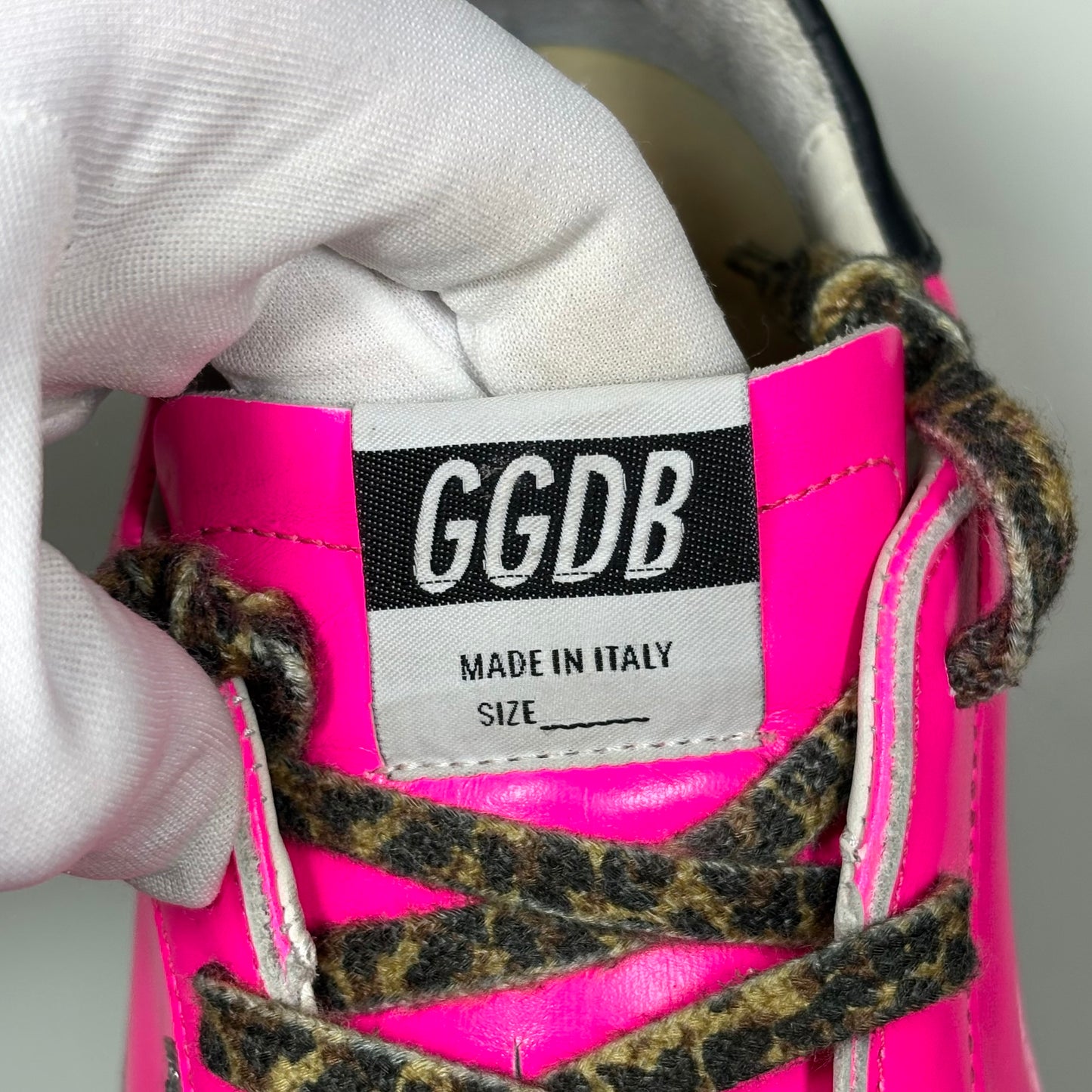 Golden goose Superstar porpora e argento 40