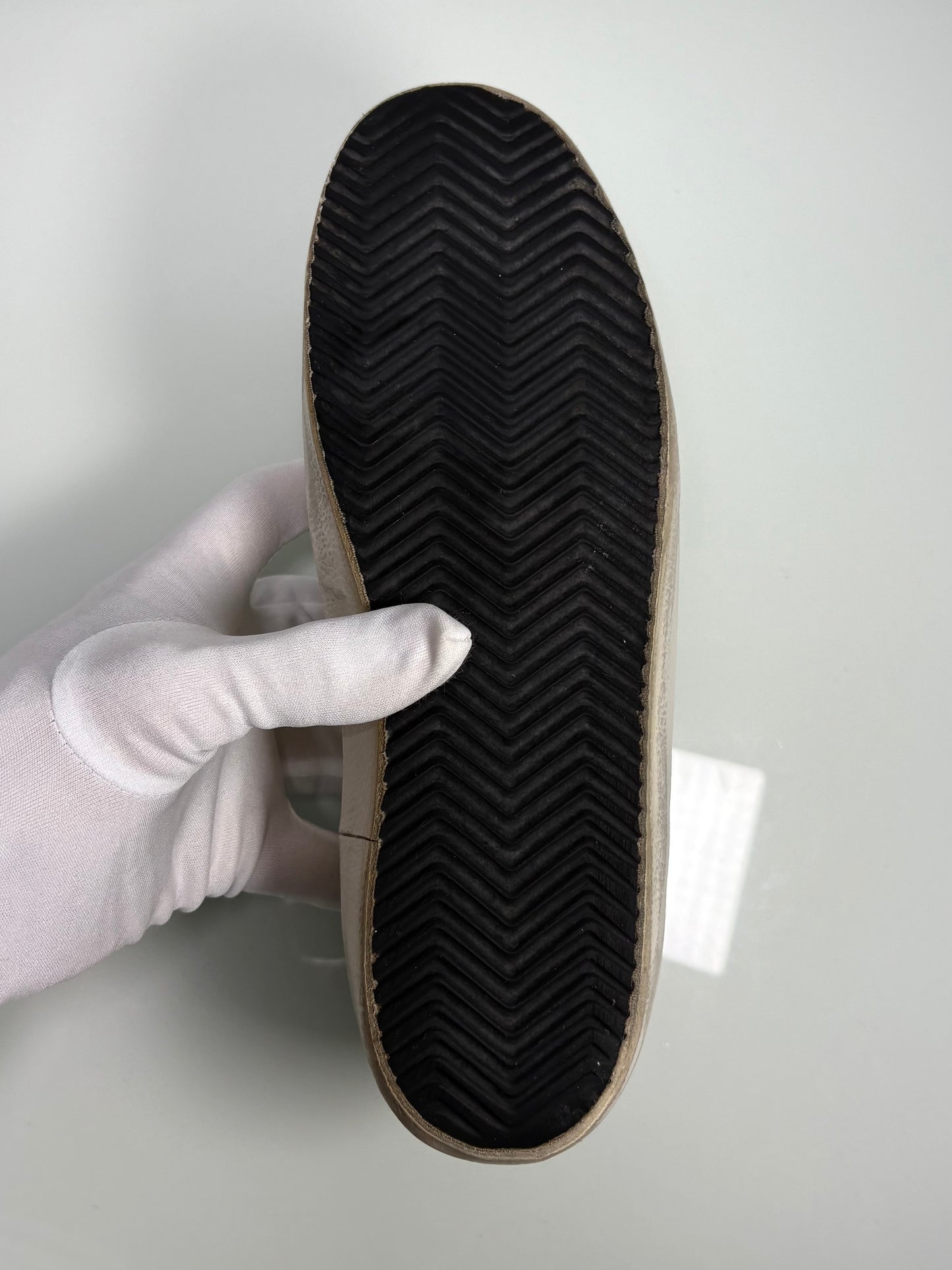 Golden goose Superstar panna e disegni stilizzati 38