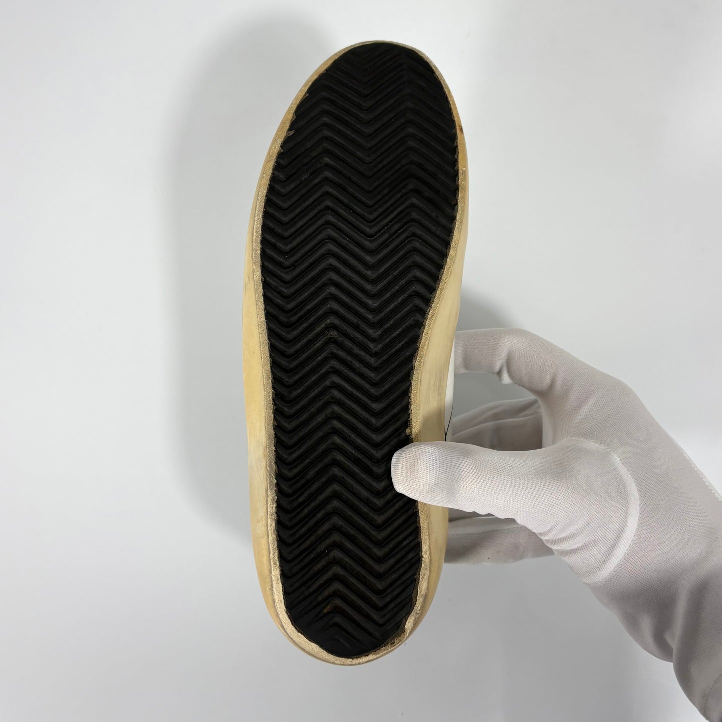 Golden goose Superstar bianche con disegni stilizzati 38