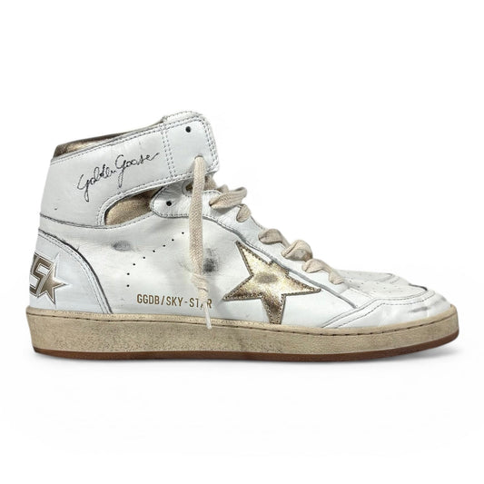 Golden goose Sky star bianche e oro 41