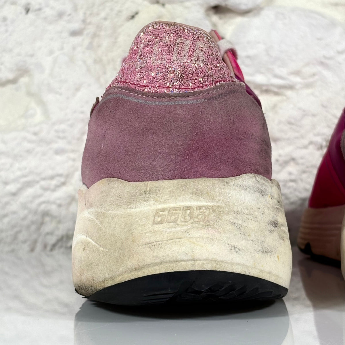 Golden goose Running Sole rosa e fucsia 40