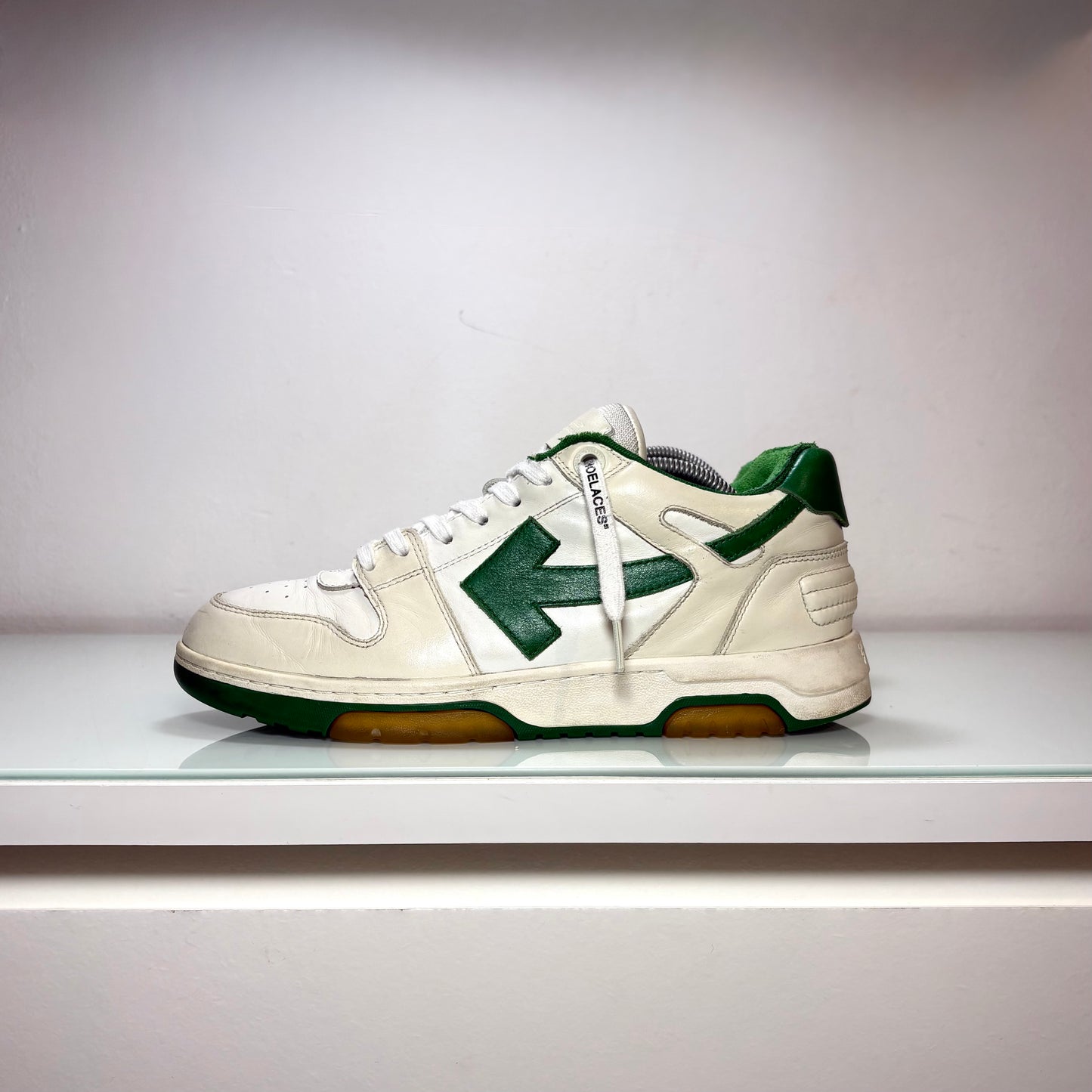 Off white Out of Office bianche e verdi 43