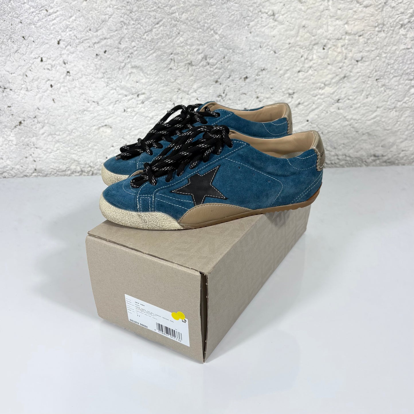 Golden goose True Star blu e stella nera 37