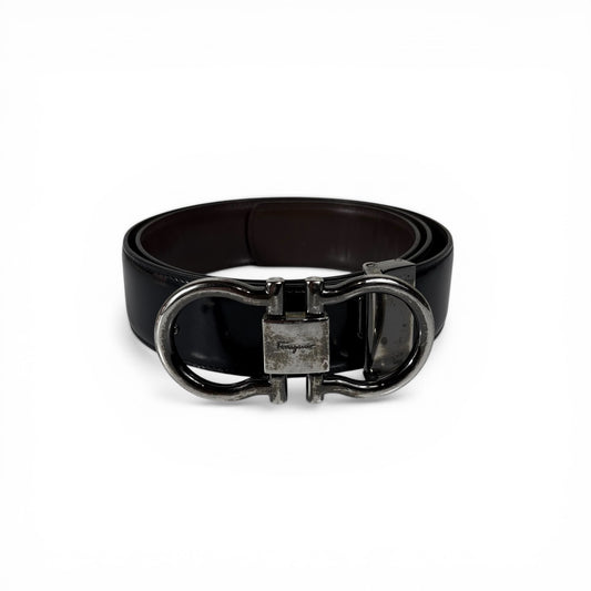 Cintura Salvatore Ferragamo fibbia Gancini 90 cm