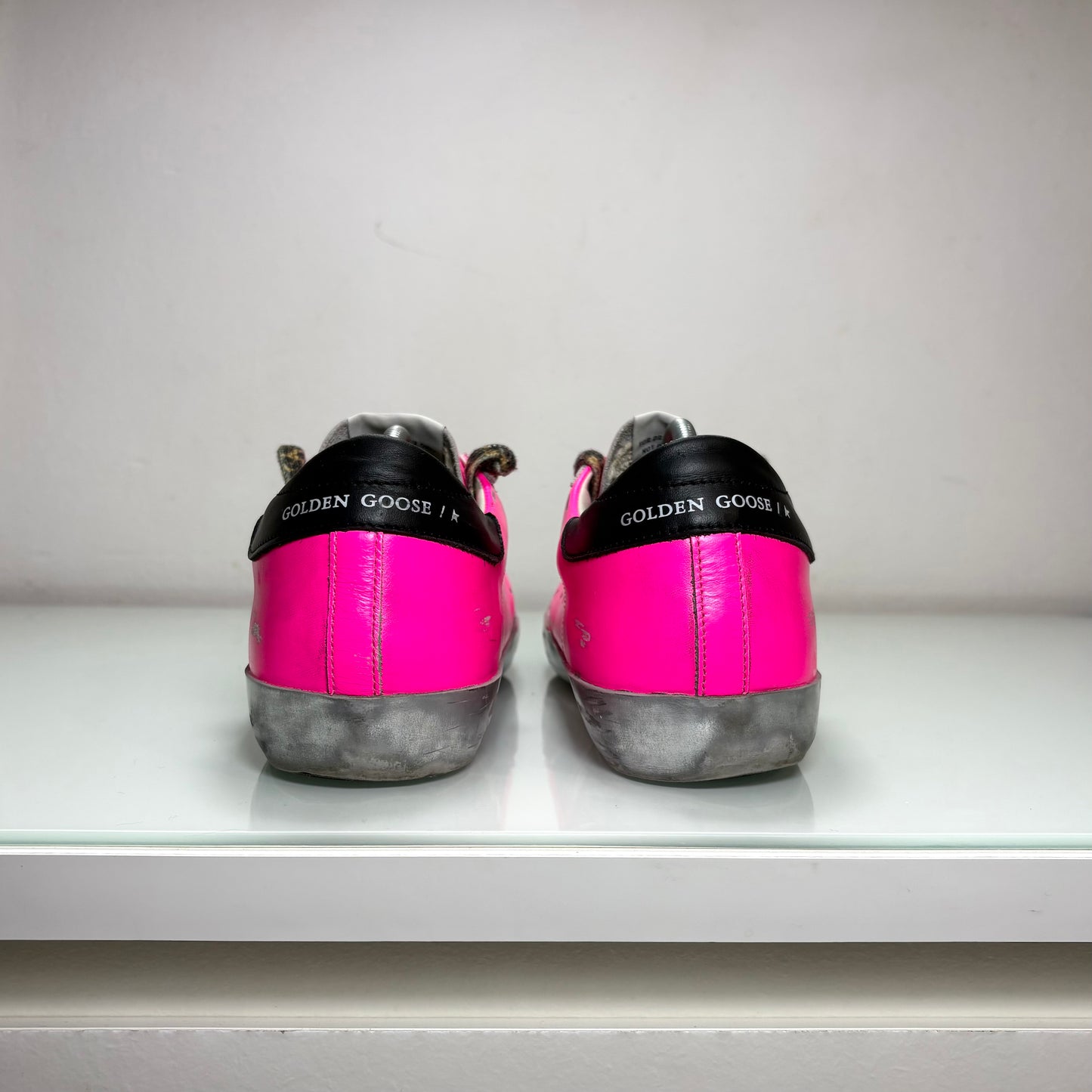 Golden goose Superstar porpora e argento 40