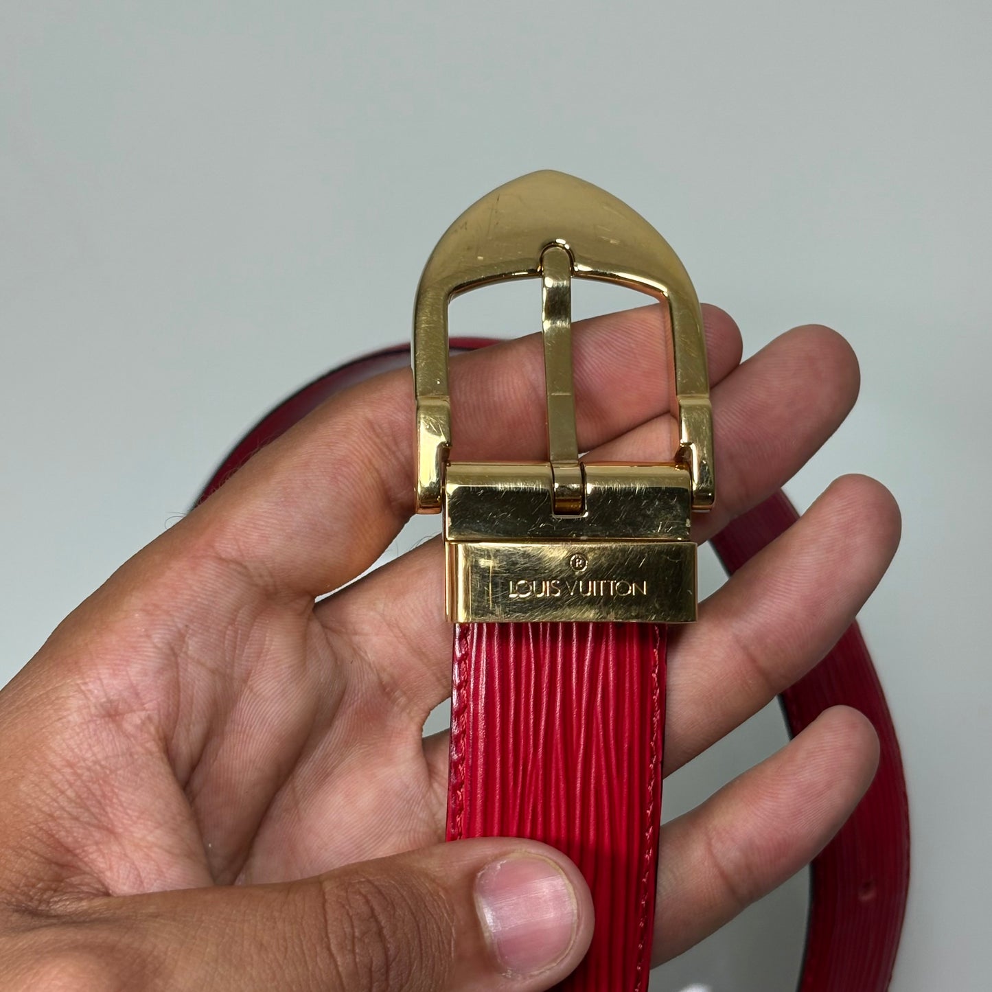 Louis Vuitton Timeless Red