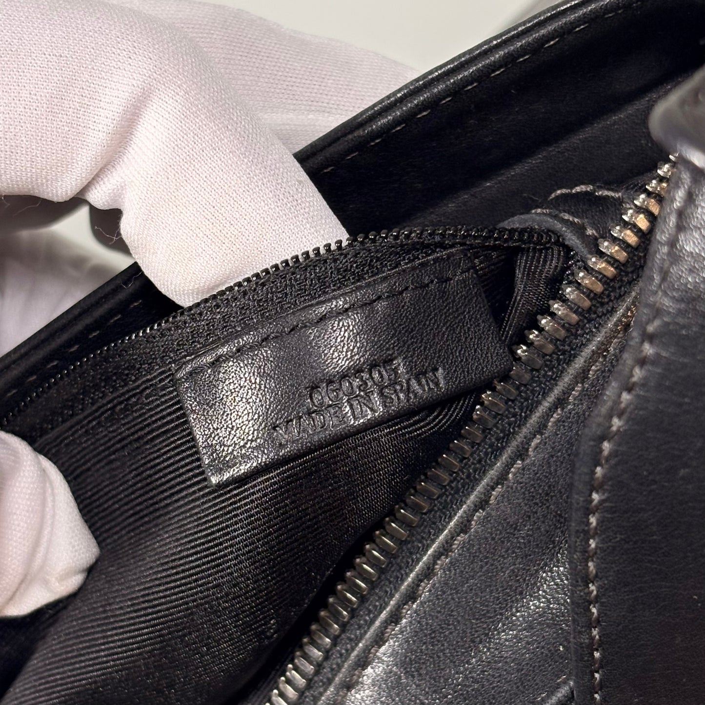 Loewe borsa in pelle nera