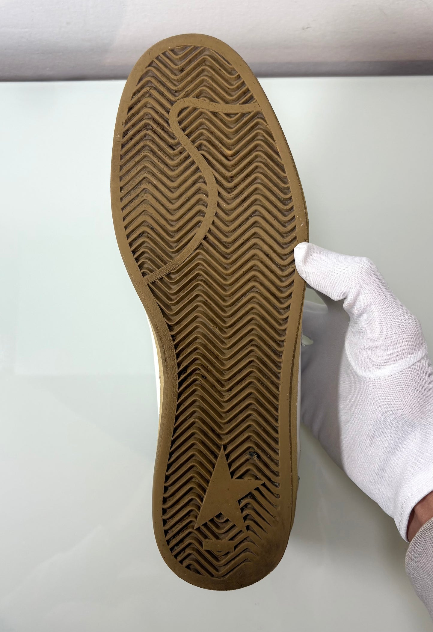 Golden goose Ballstar bianche e argento 44