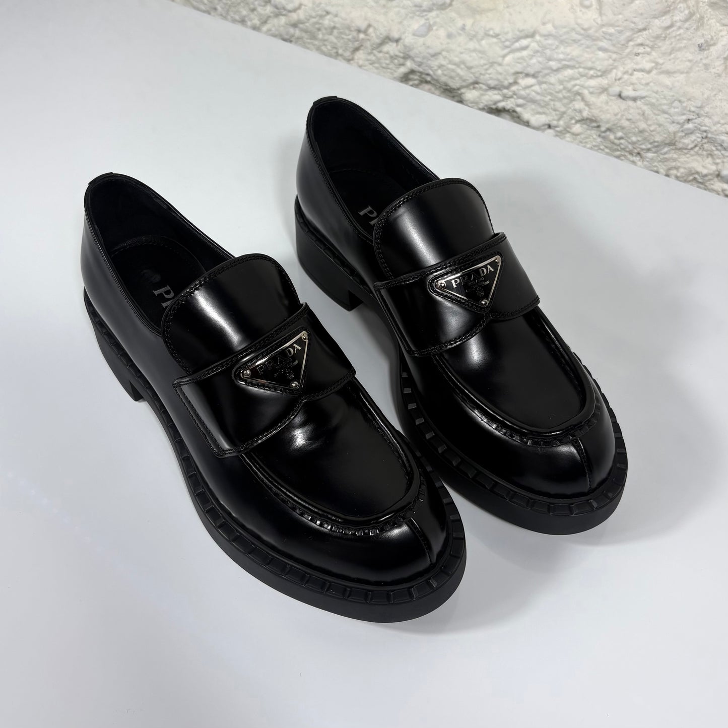 Prada Chocolate Loafers nero 37,5