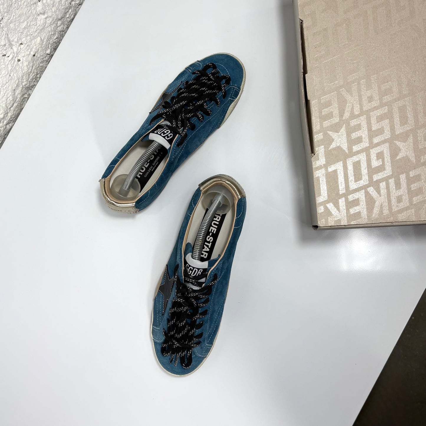 Golden goose True Star blu e stella nera 37