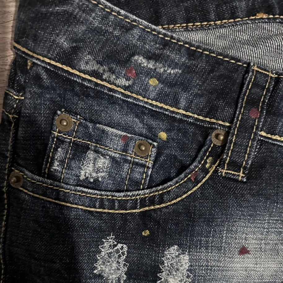 Dsquared2 jeans da donna blu scuro 44